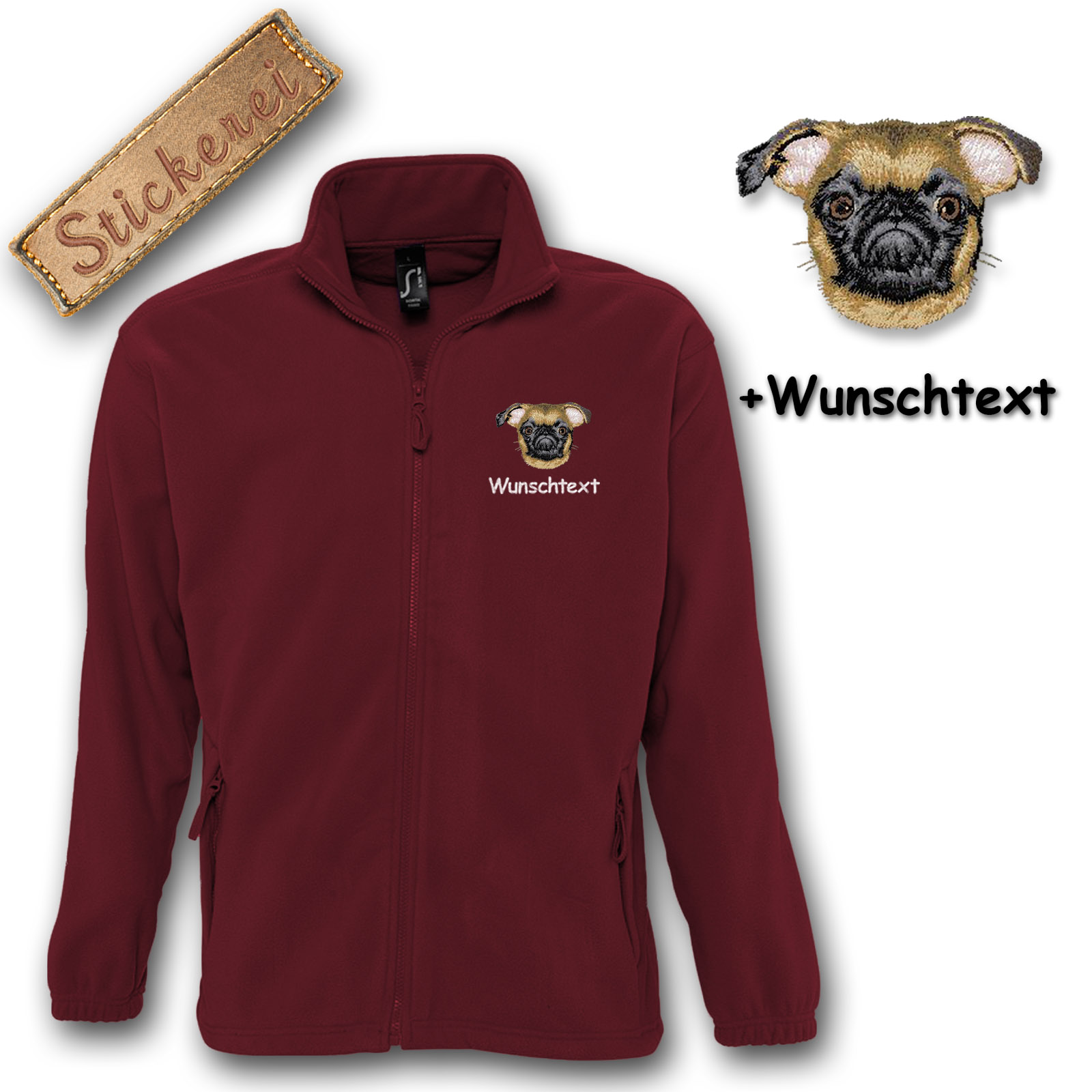 Kinder-Fleecejacke Kleiner Brabanter – Bild 6
