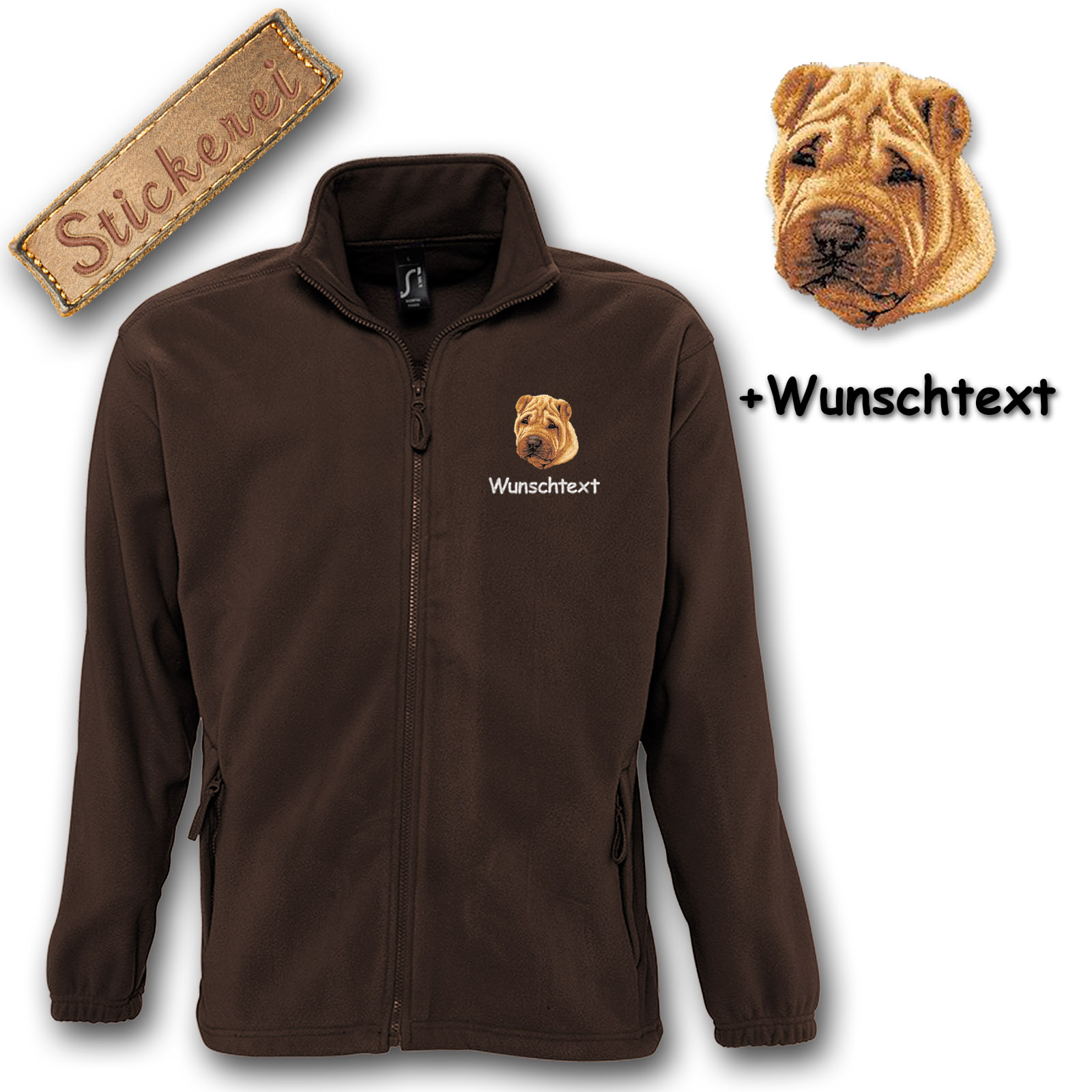 Fleecejacke Shar-Pei – Bild 7