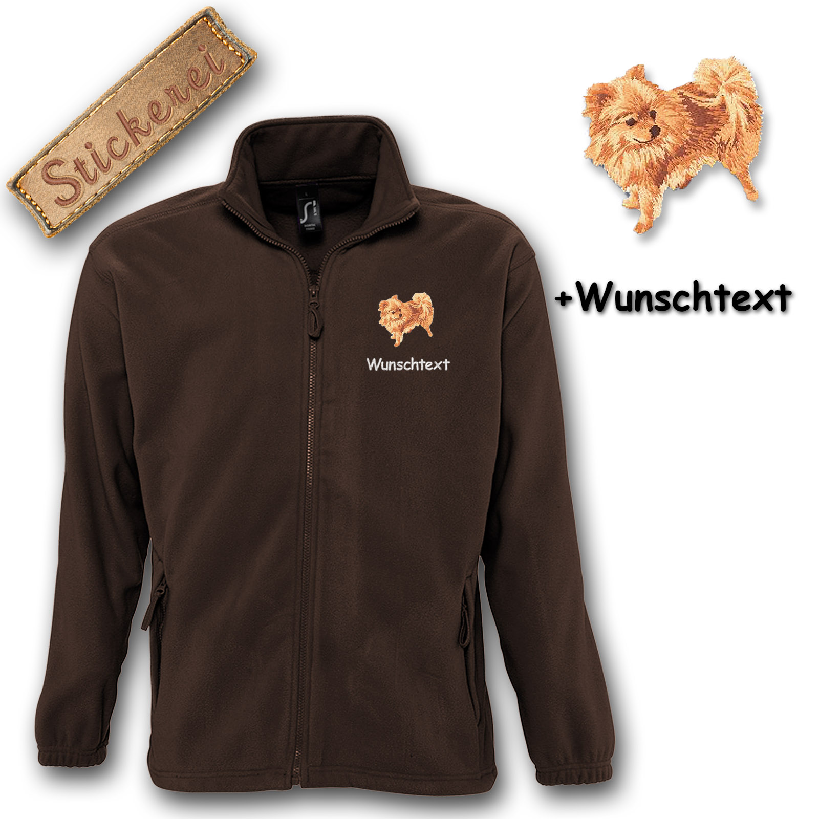 Fleecejacke Spitz – Bild 16
