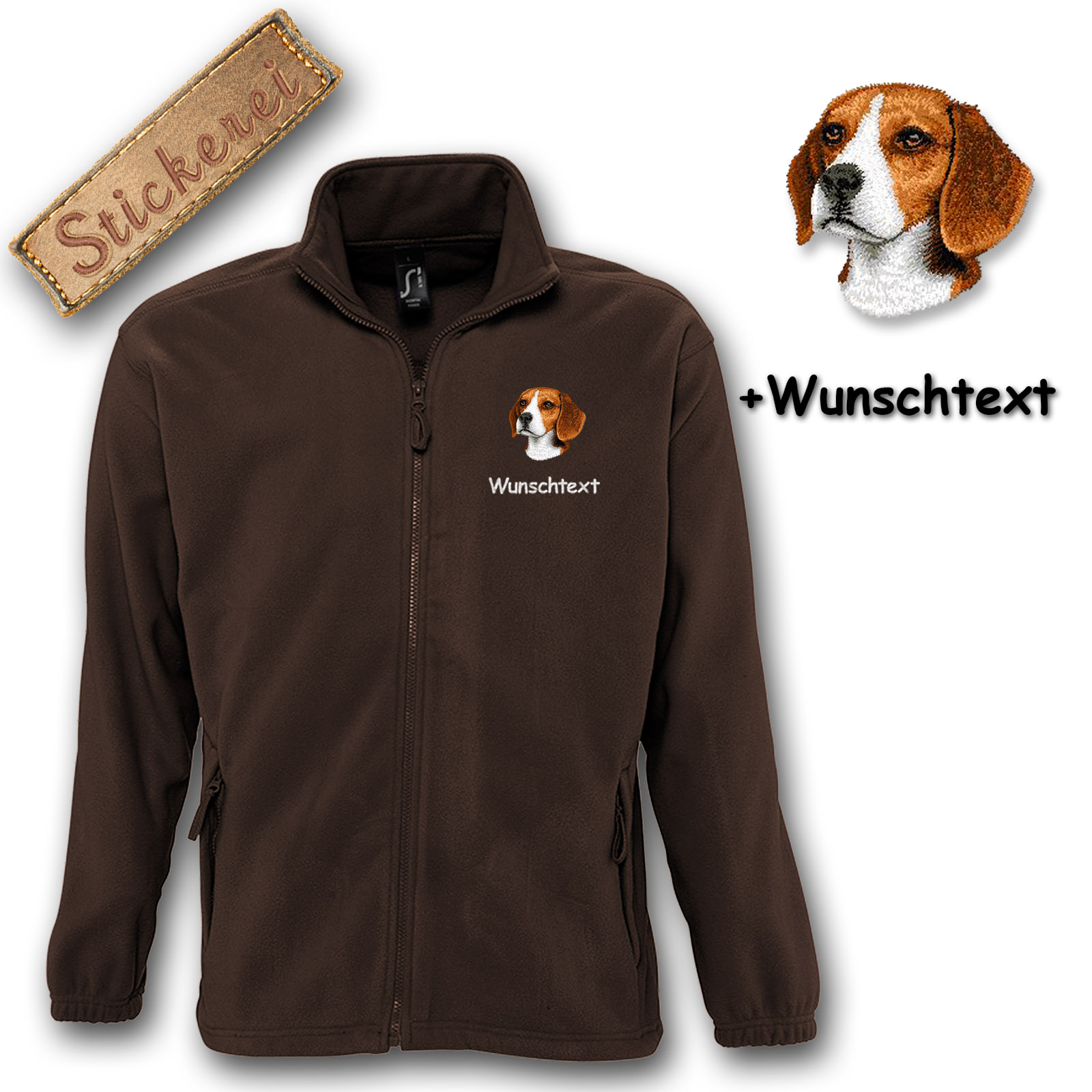 Fleecejacke Beagle – Bild 15
