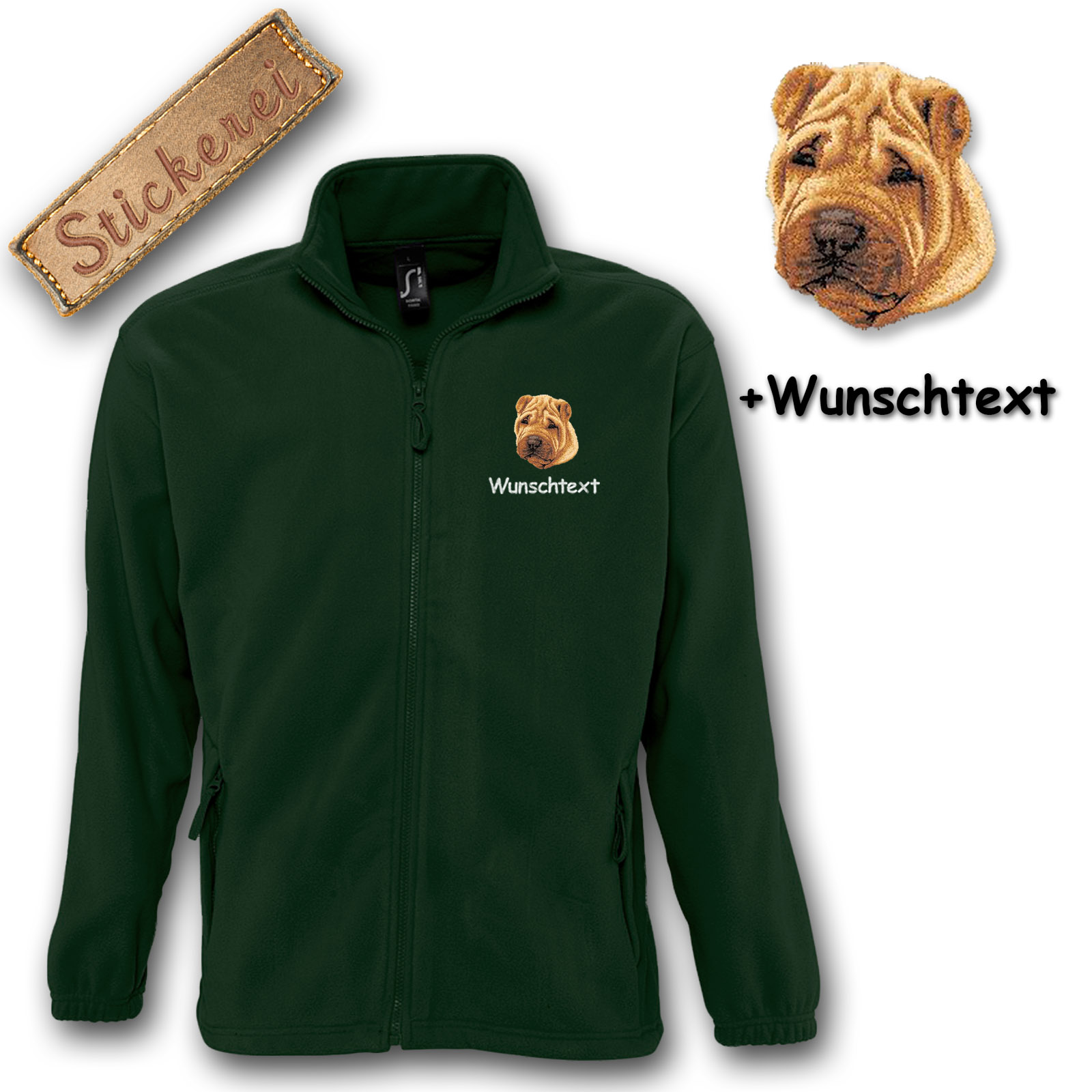 Fleecejacke Shar-Pei – Bild 8