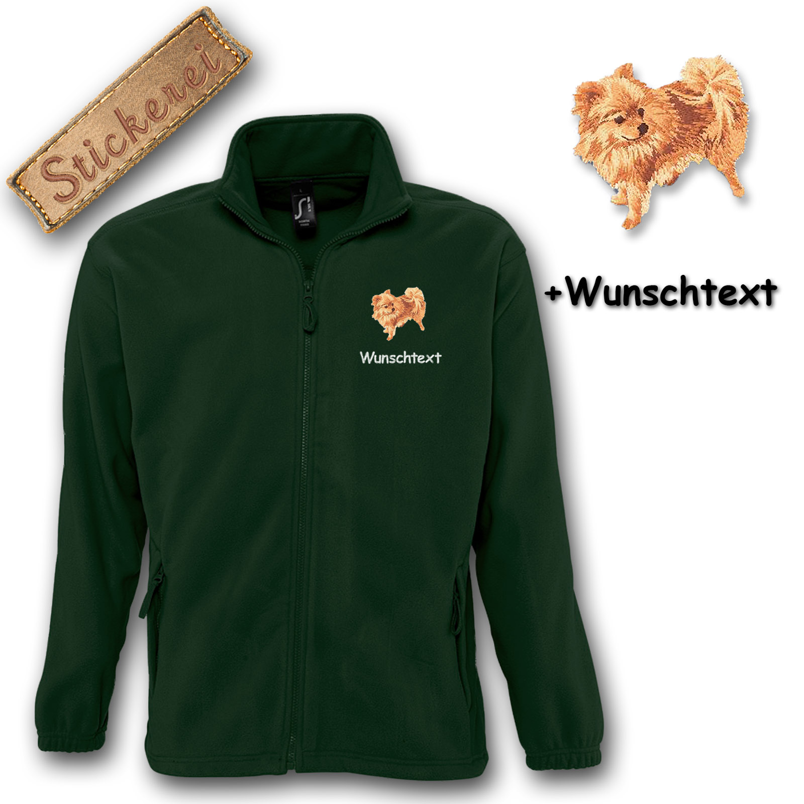 Fleecejacke Spitz – Bild 17