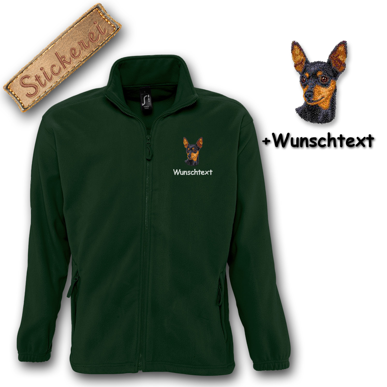 Kinder-Fleecejacke Pincher – Bild 5