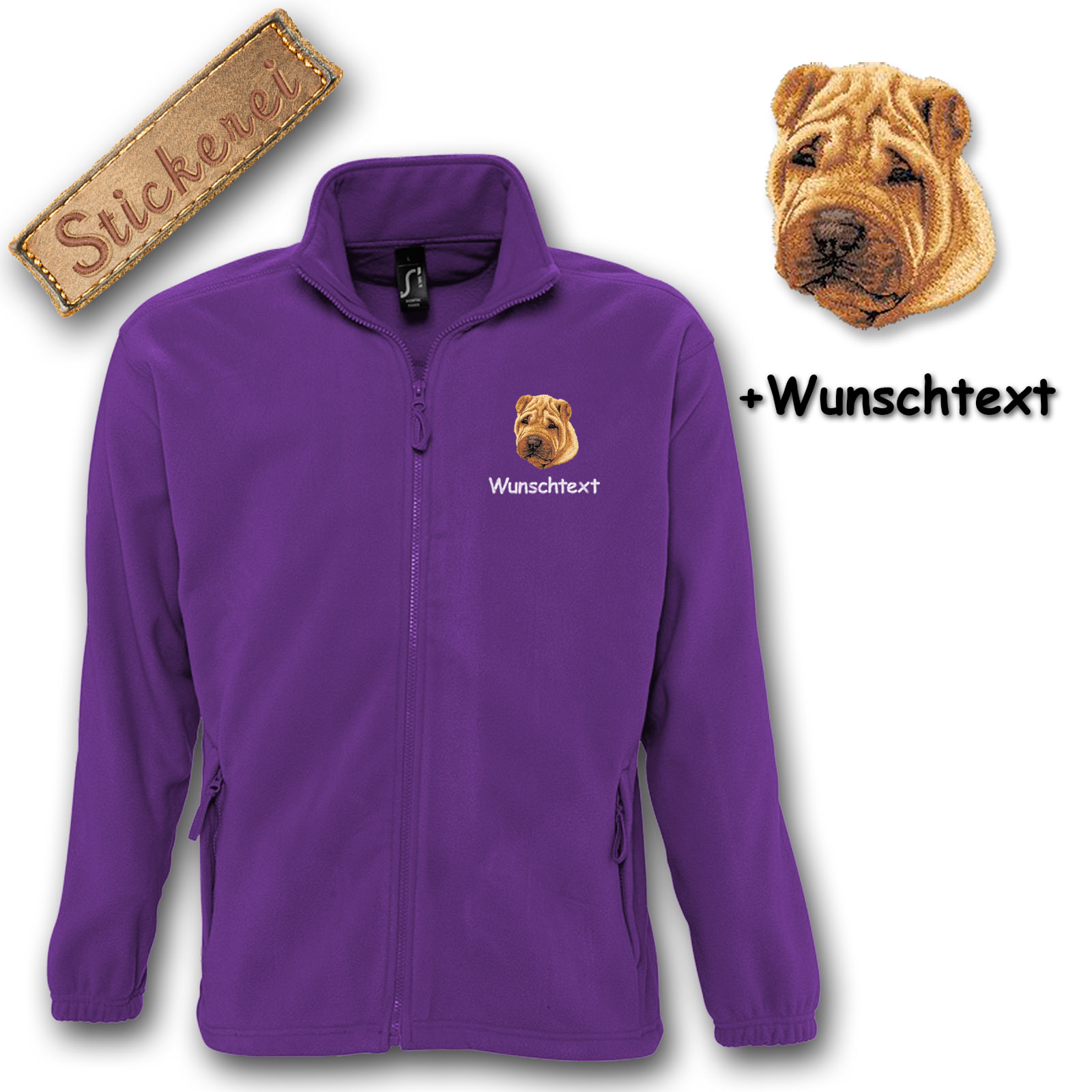 Fleecejacke Shar-Pei – Bild 9