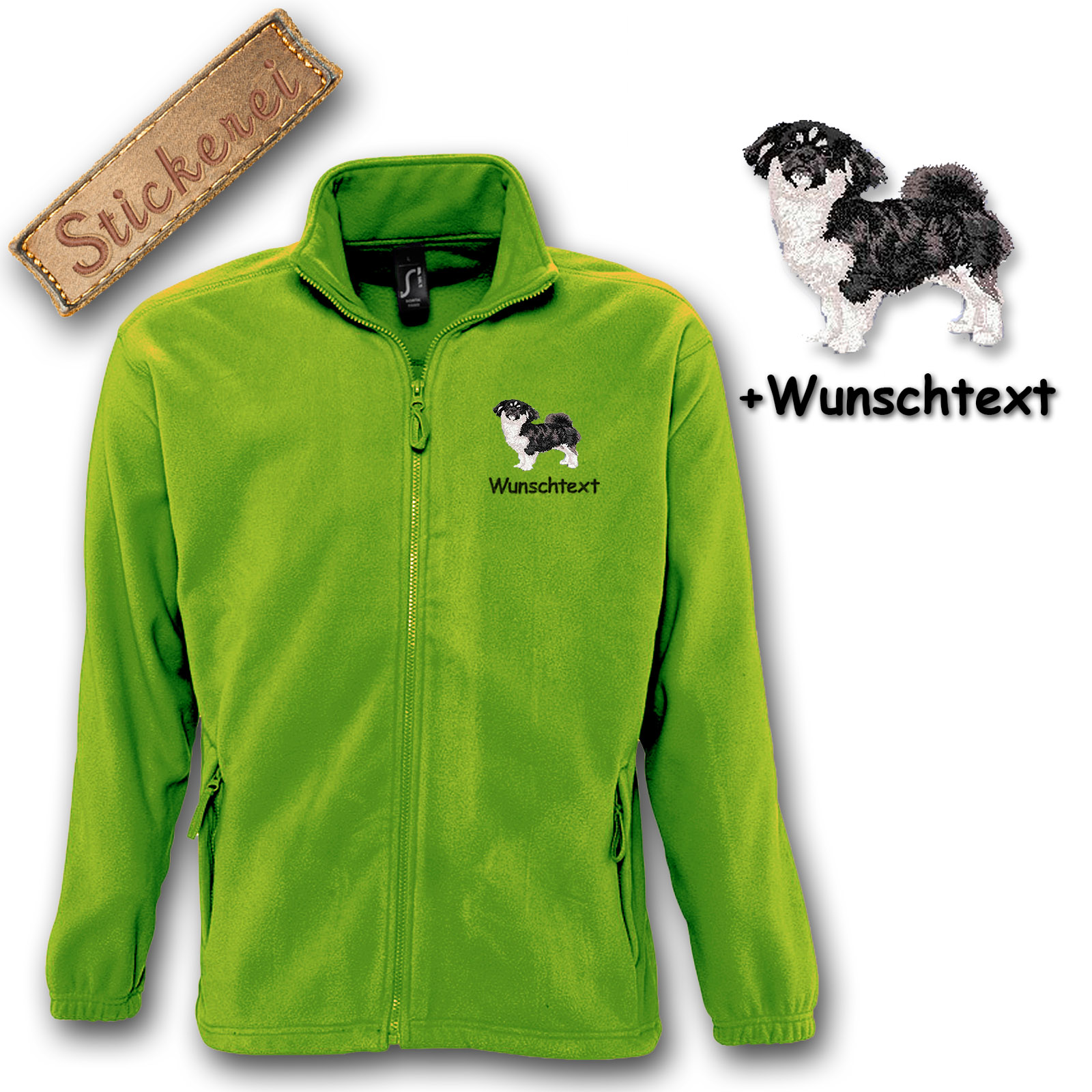 Fleecejacke Tibet Spaniel – Bild 9
