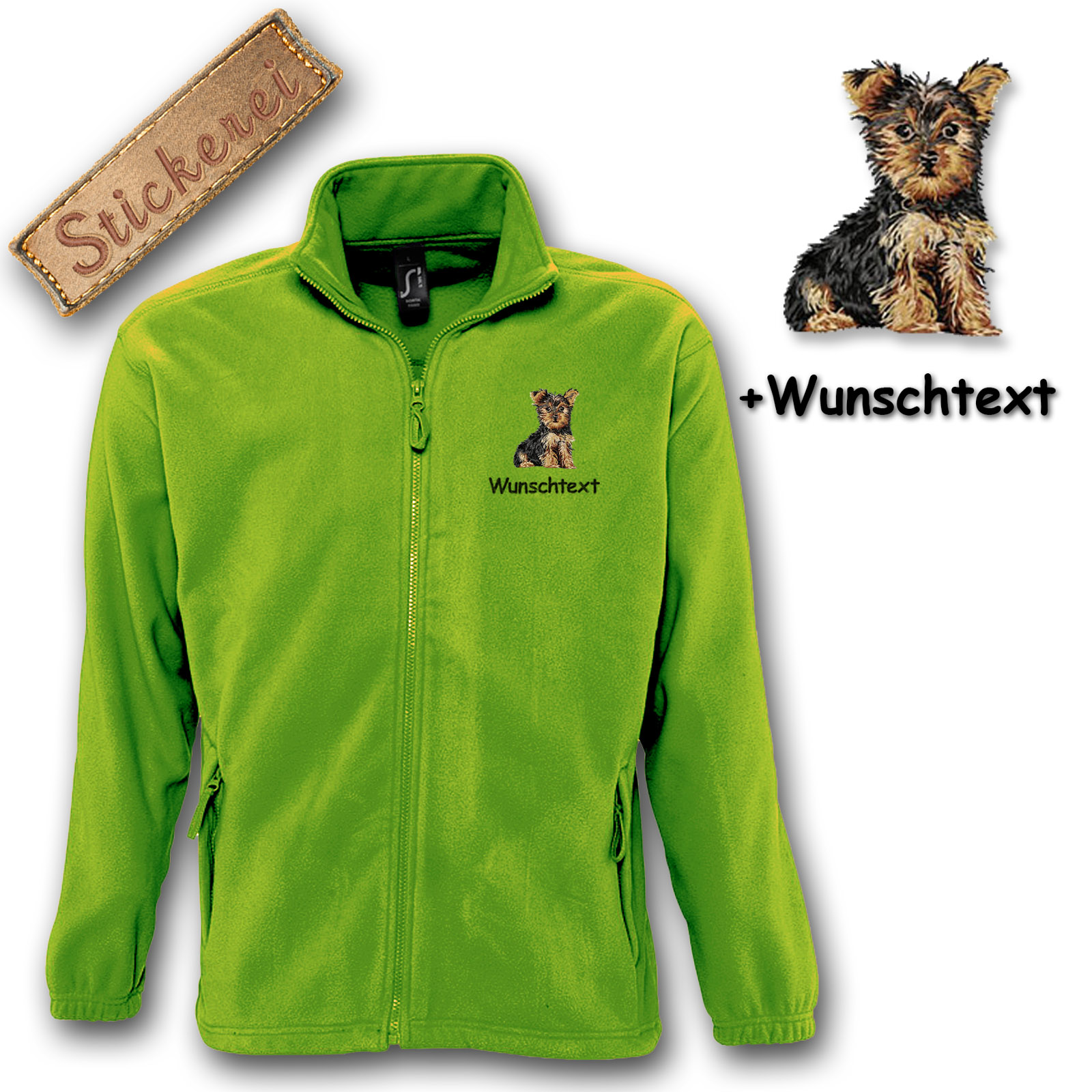 Fleecejacke Yorkshire Terrier – Bild 9