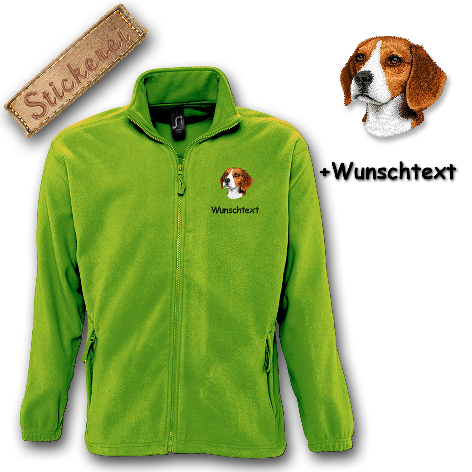 Fleecejacke Beagle – Bild 12