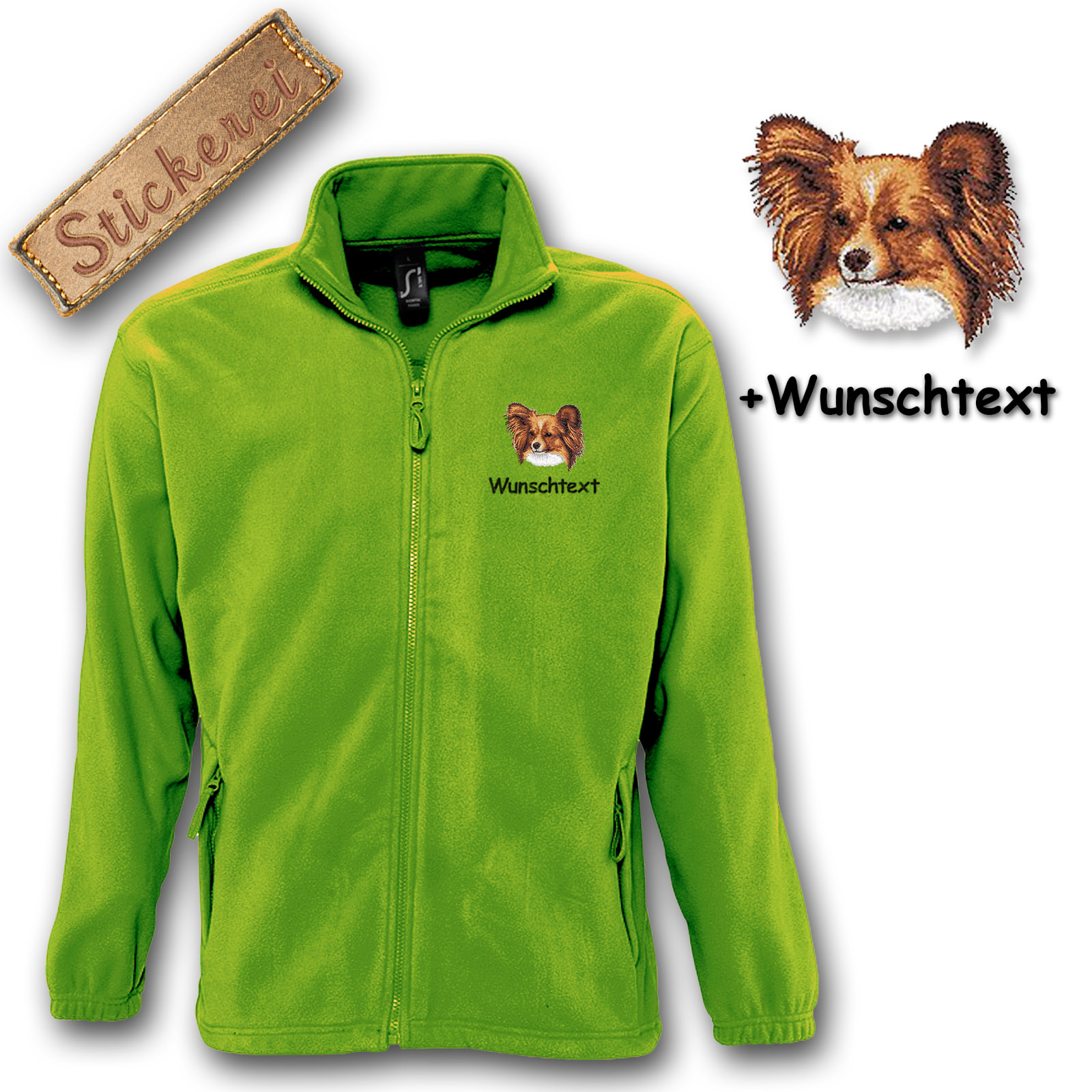 Fleecejacke Papillon – Bild 10