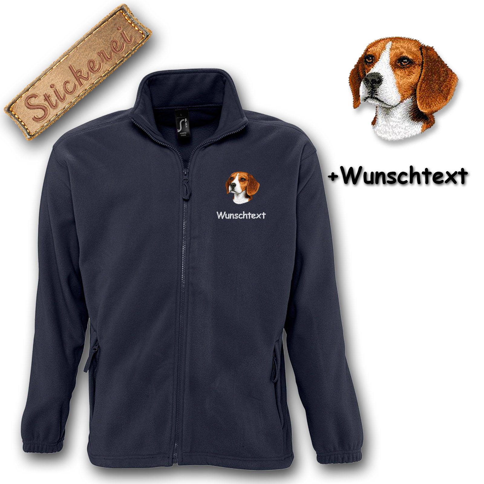 Fleecejacke Beagle – Bild 11