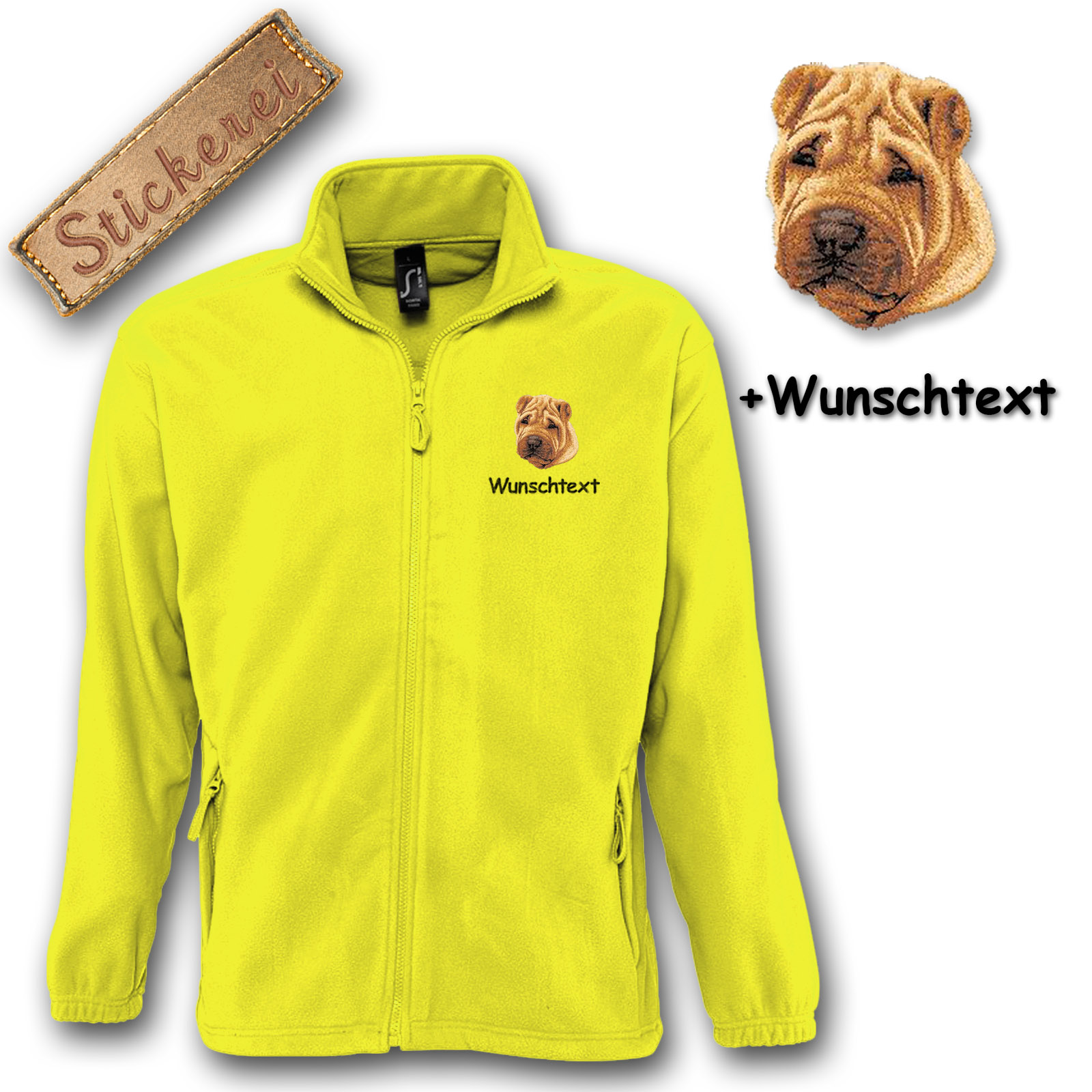 Fleecejacke Shar-Pei – Bild 12