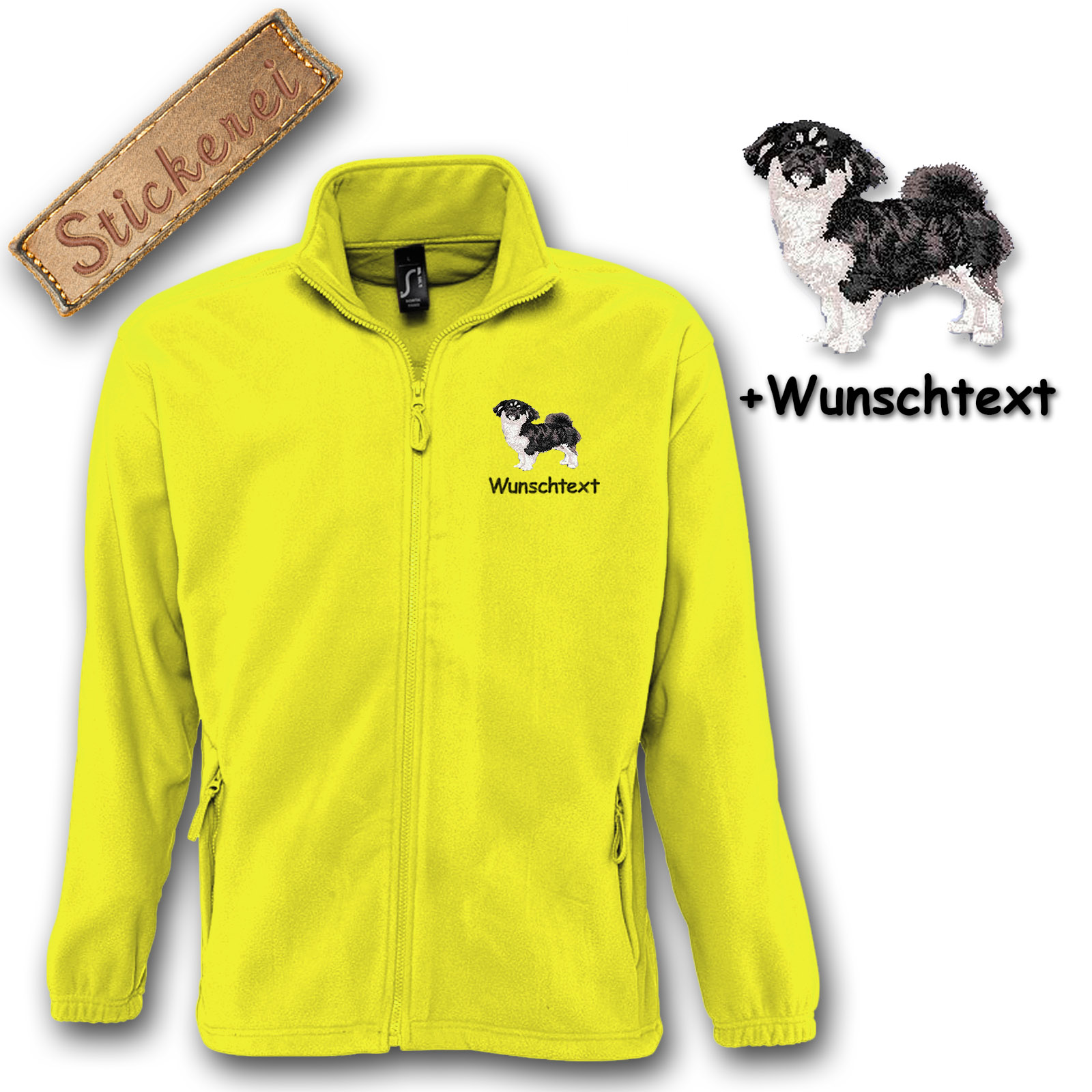 Fleecejacke Tibet Spaniel – Bild 11