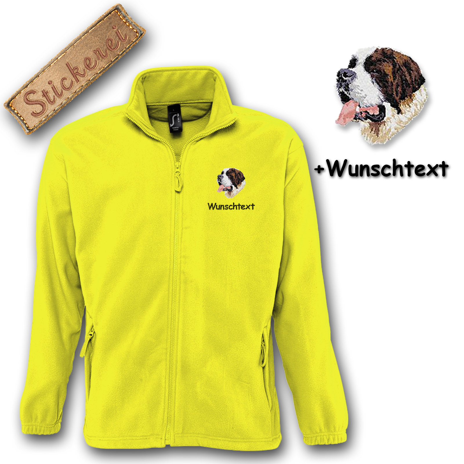Fleecejacke Bernhardiner – Bild 10
