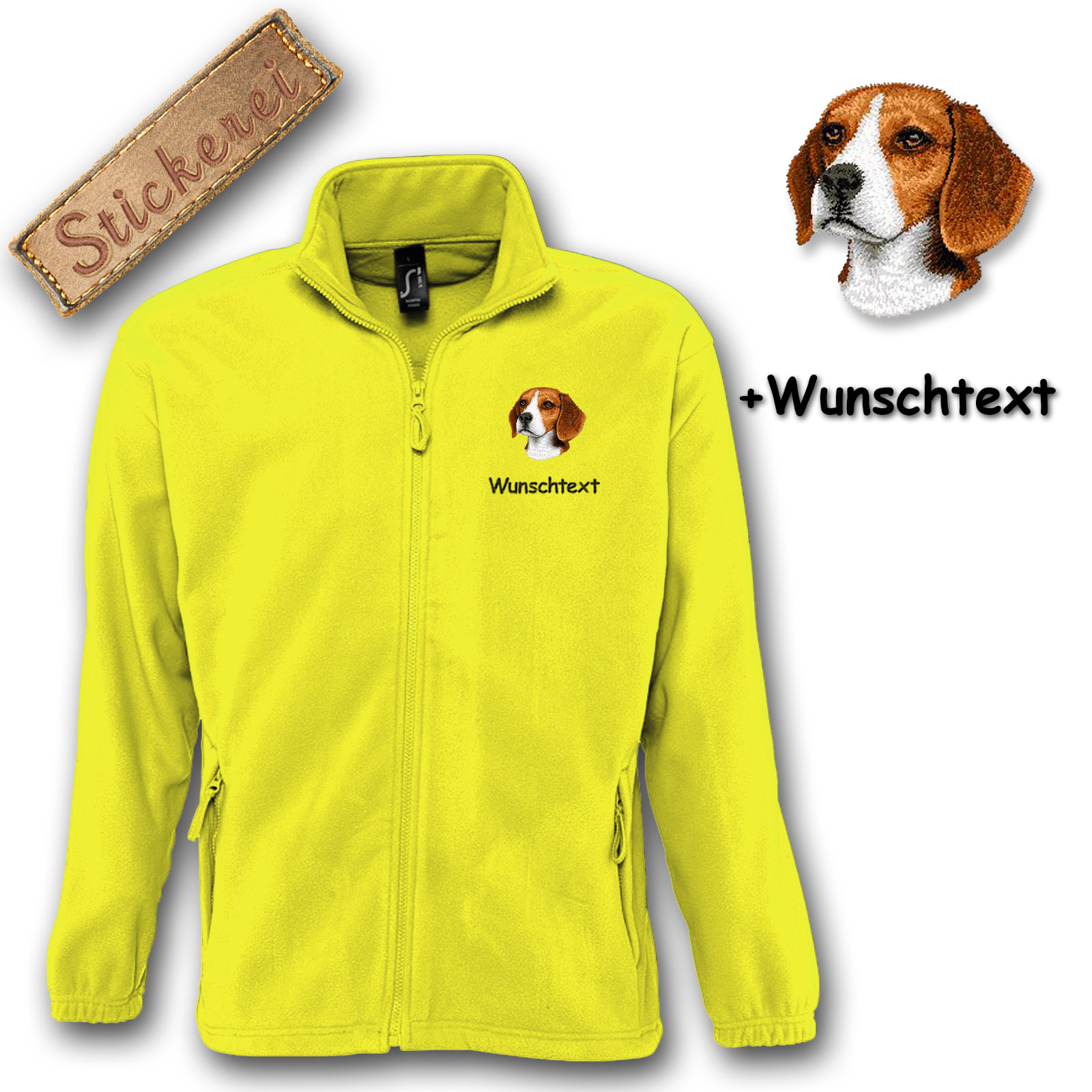 Fleecejacke Beagle – Bild 10