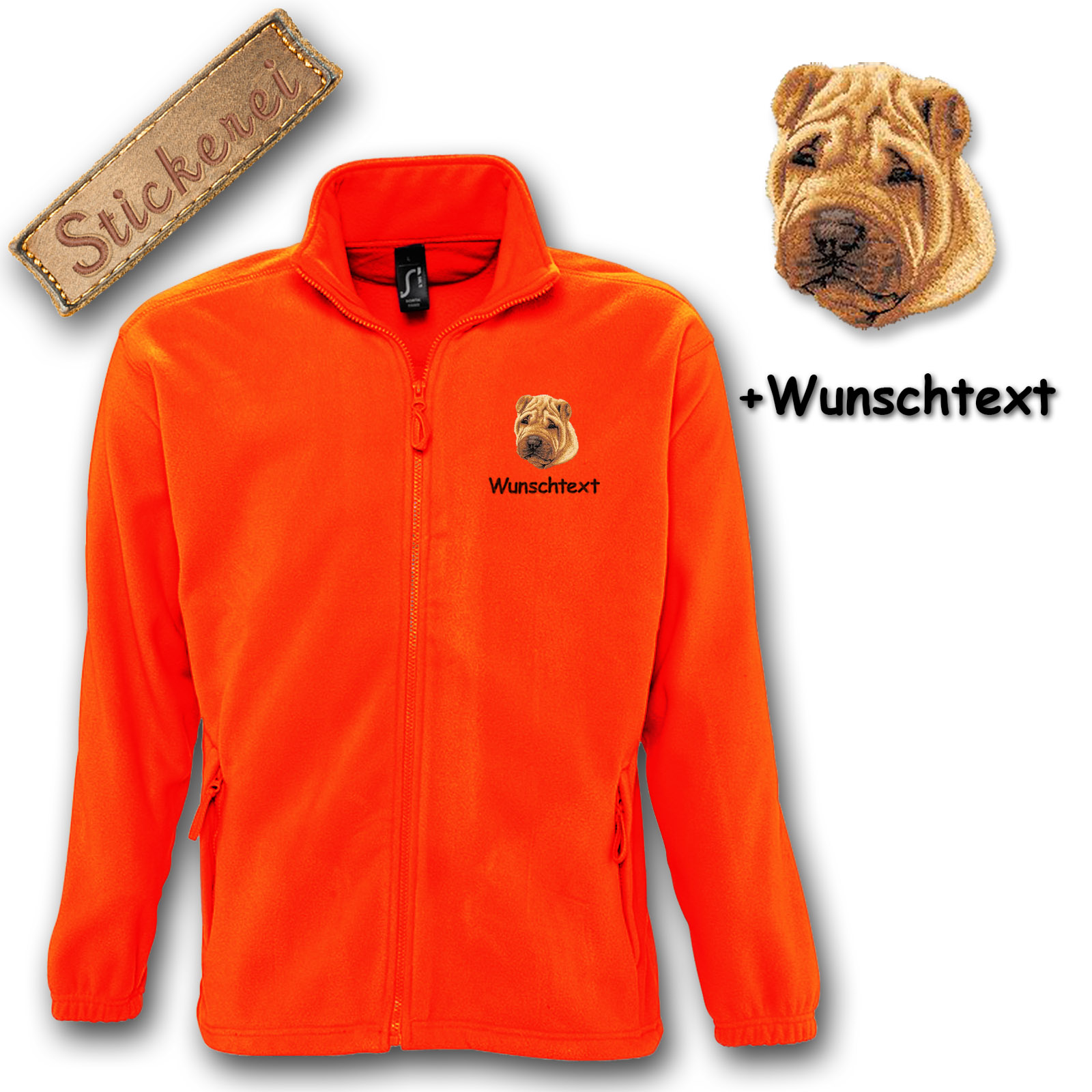 Fleecejacke Shar-Pei – Bild 13