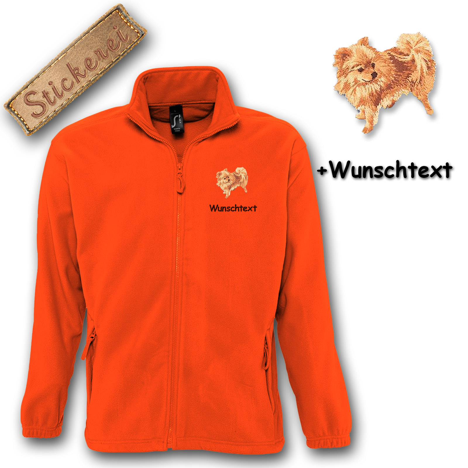Fleecejacke Spitz – Bild 7