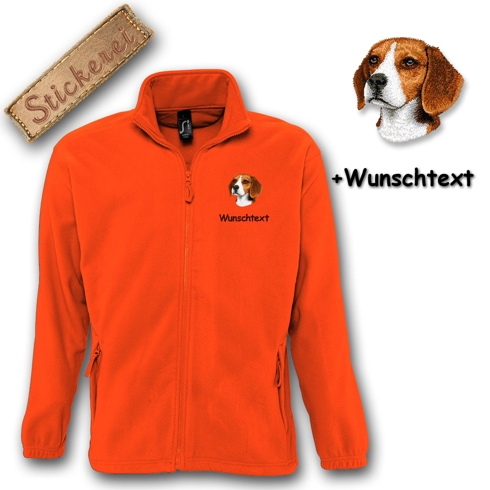 Fleecejacke Beagle – Bild 8