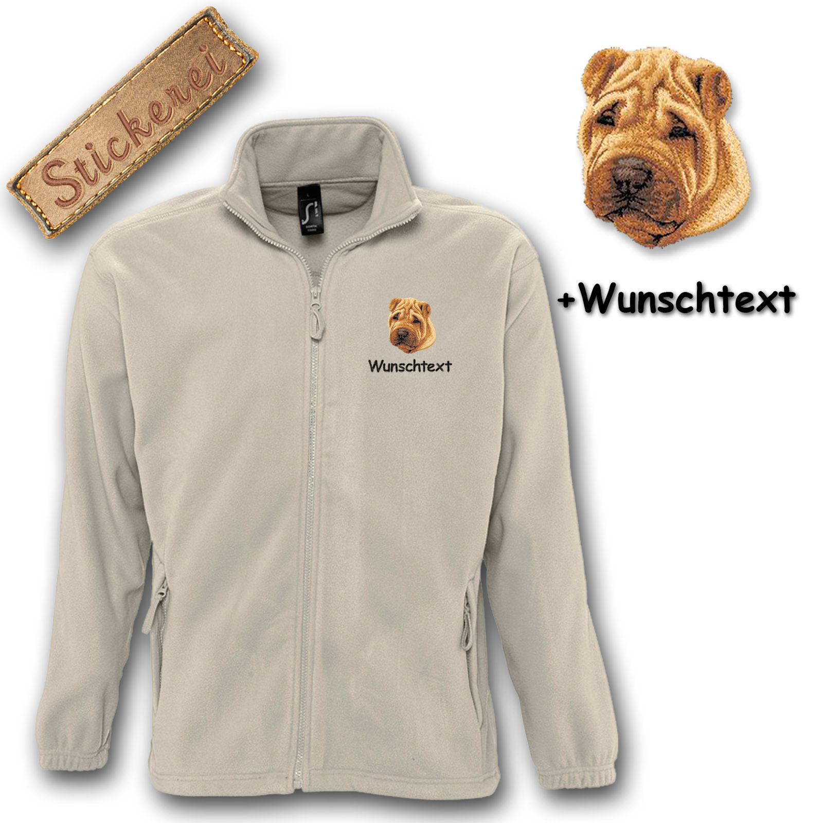 Fleecejacke Shar-Pei – Bild 15