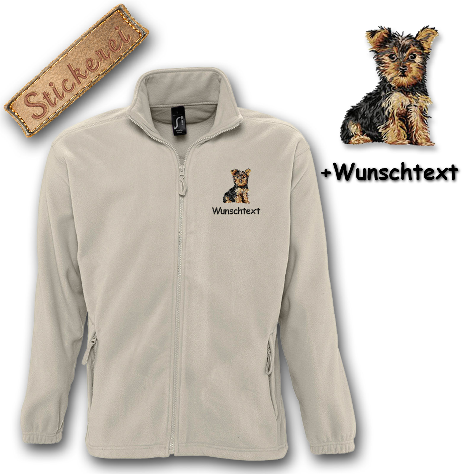 Fleecejacke Yorkshire Terrier – Bild 14
