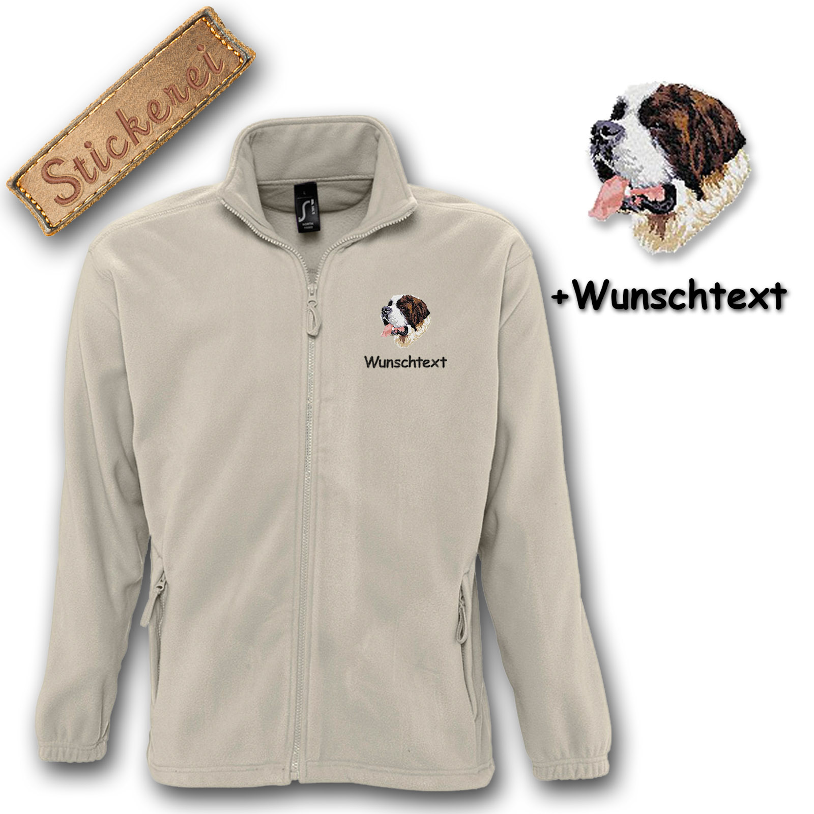 Fleecejacke Bernhardiner – Bild 6