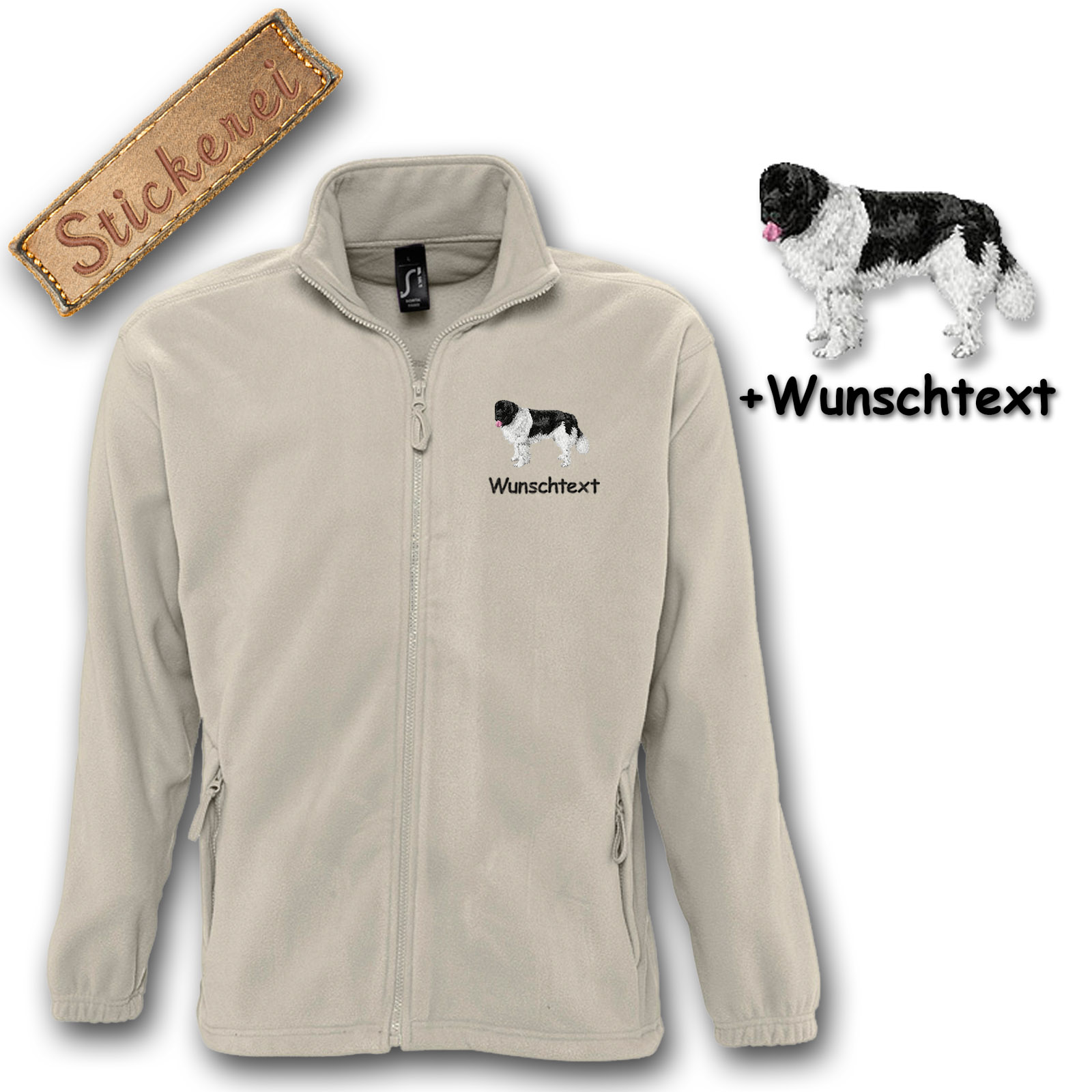 Fleecejacke Landseer – Bild 5