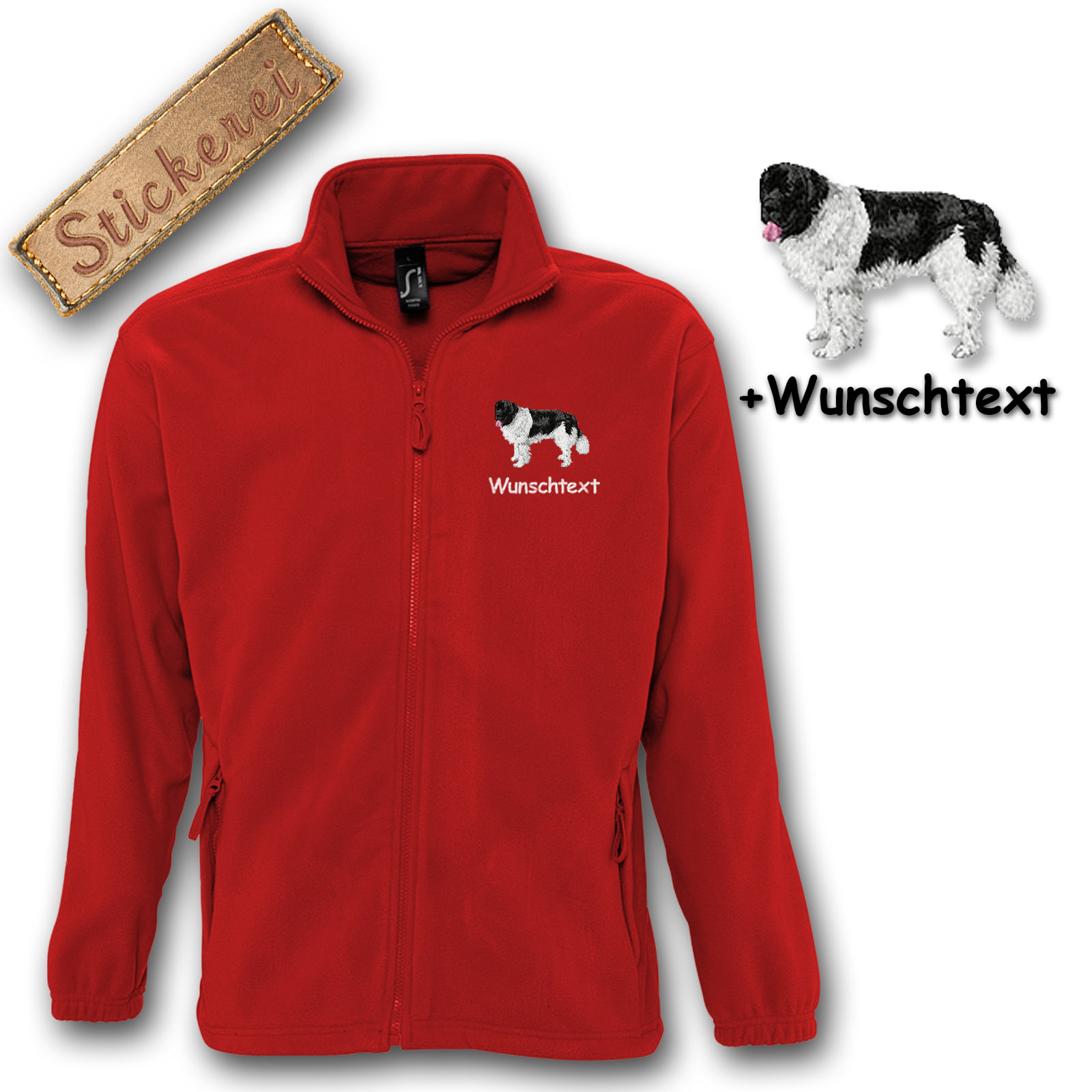 Fleecejacke Landseer – Bild 4