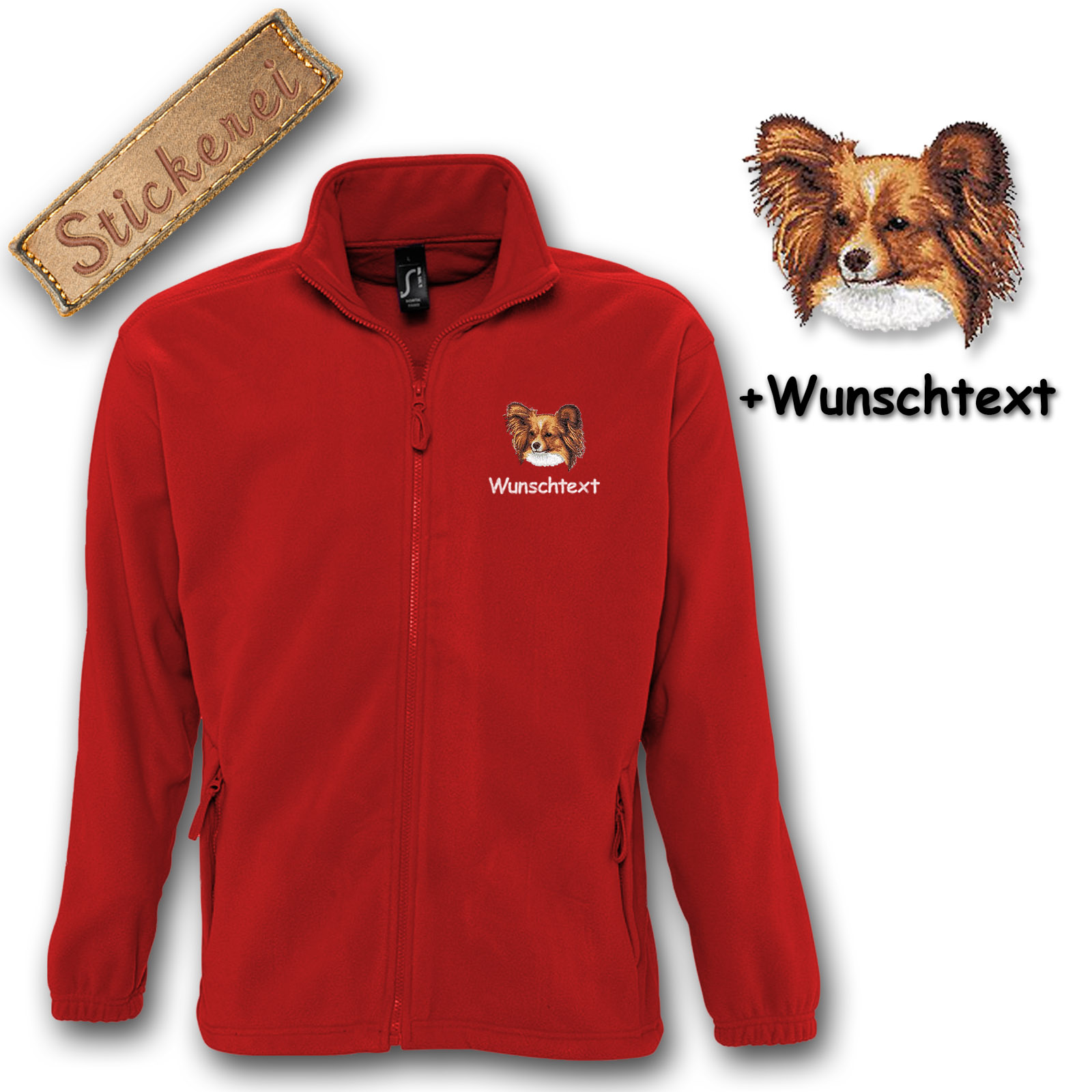 Fleecejacke Papillon – Bild 4