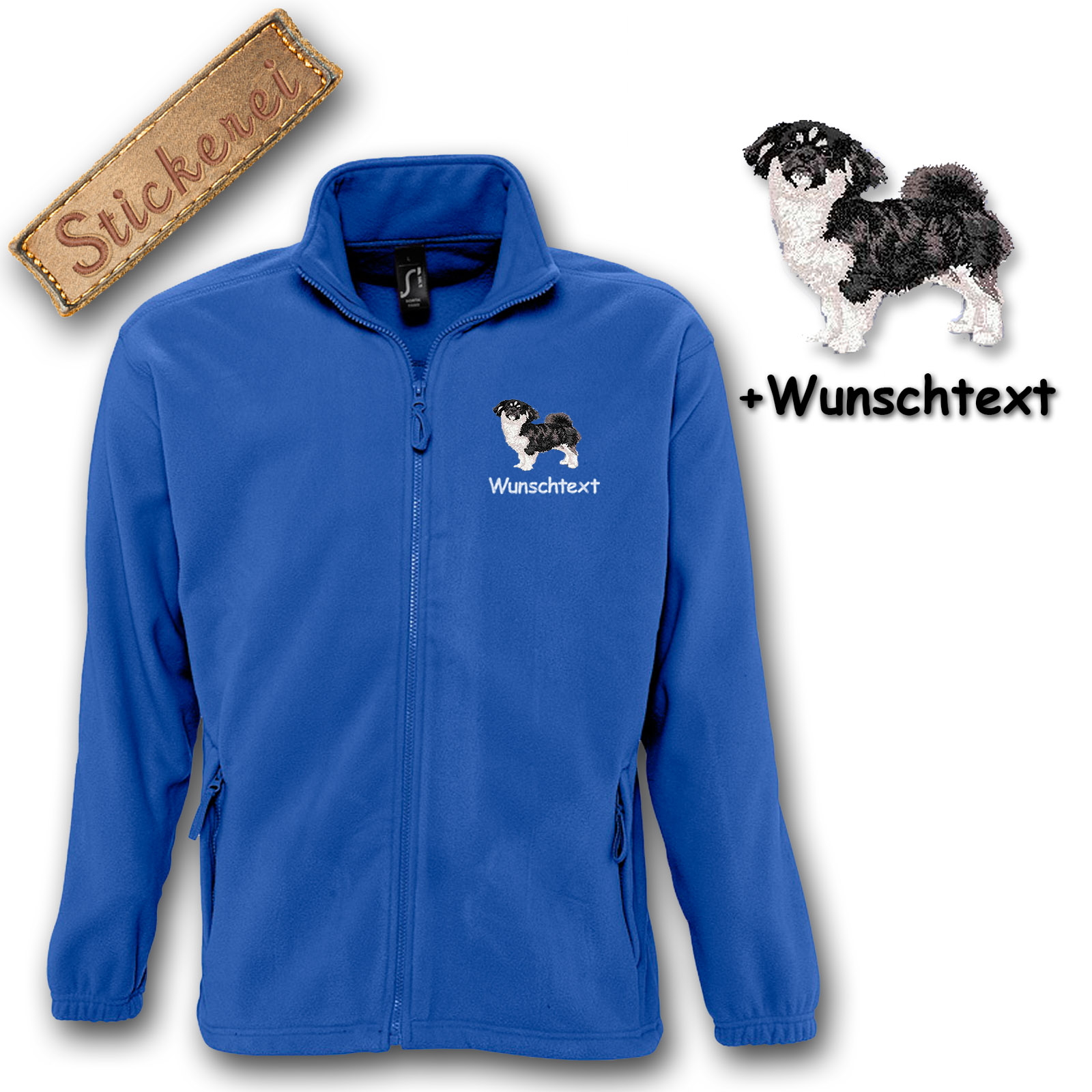 Fleecejacke Tibet Spaniel – Bild 16