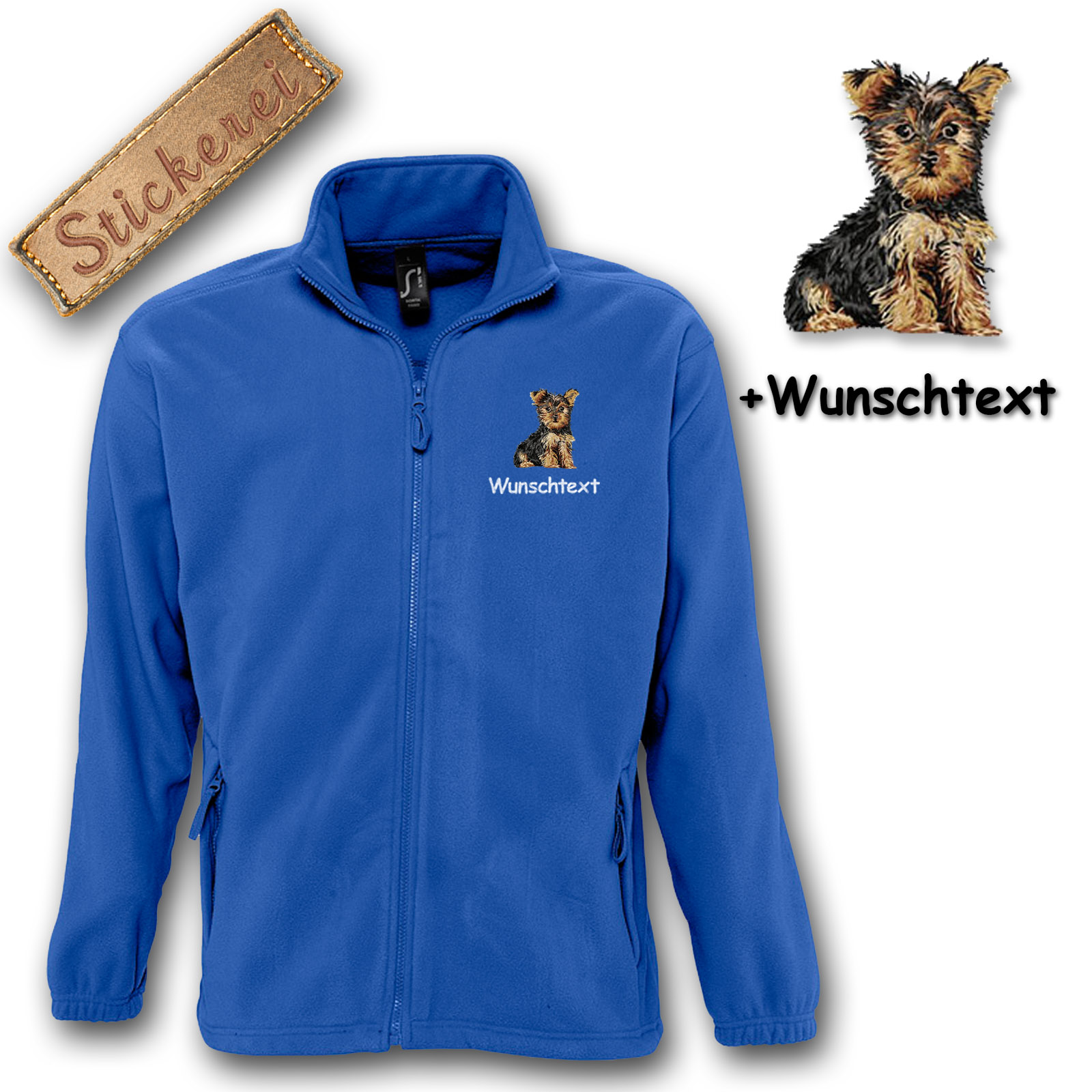 Fleecejacke Yorkshire Terrier – Bild 16