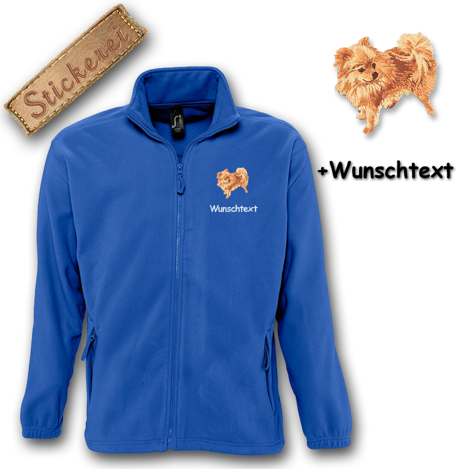 Fleecejacke Spitz – Bild 10