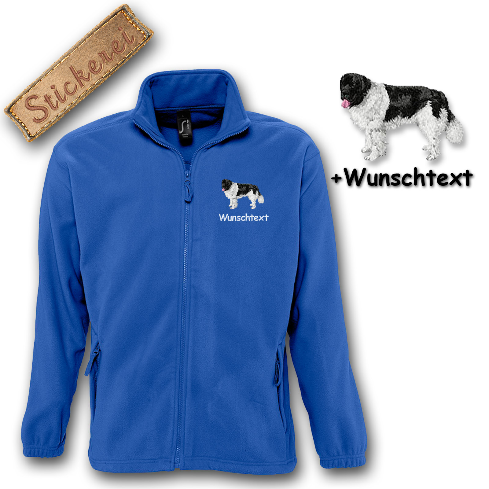 Fleecejacke Landseer – Bild 3