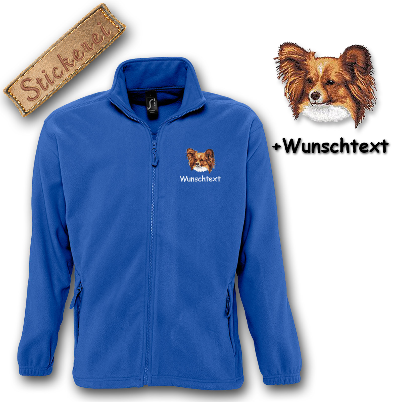 Fleecejacke Papillon – Bild 3
