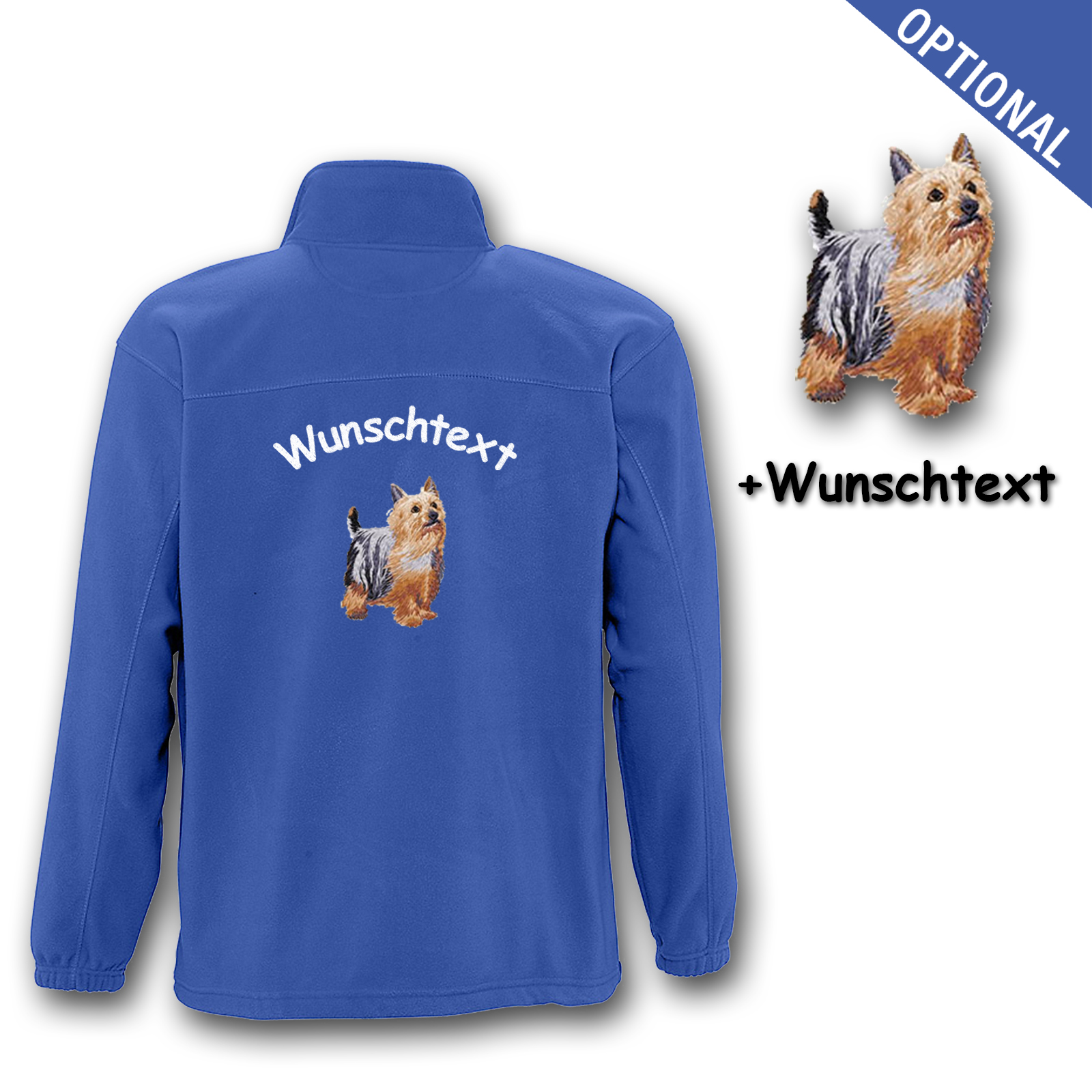 Fleecejacke Australian Silky Terrier – Bild 19