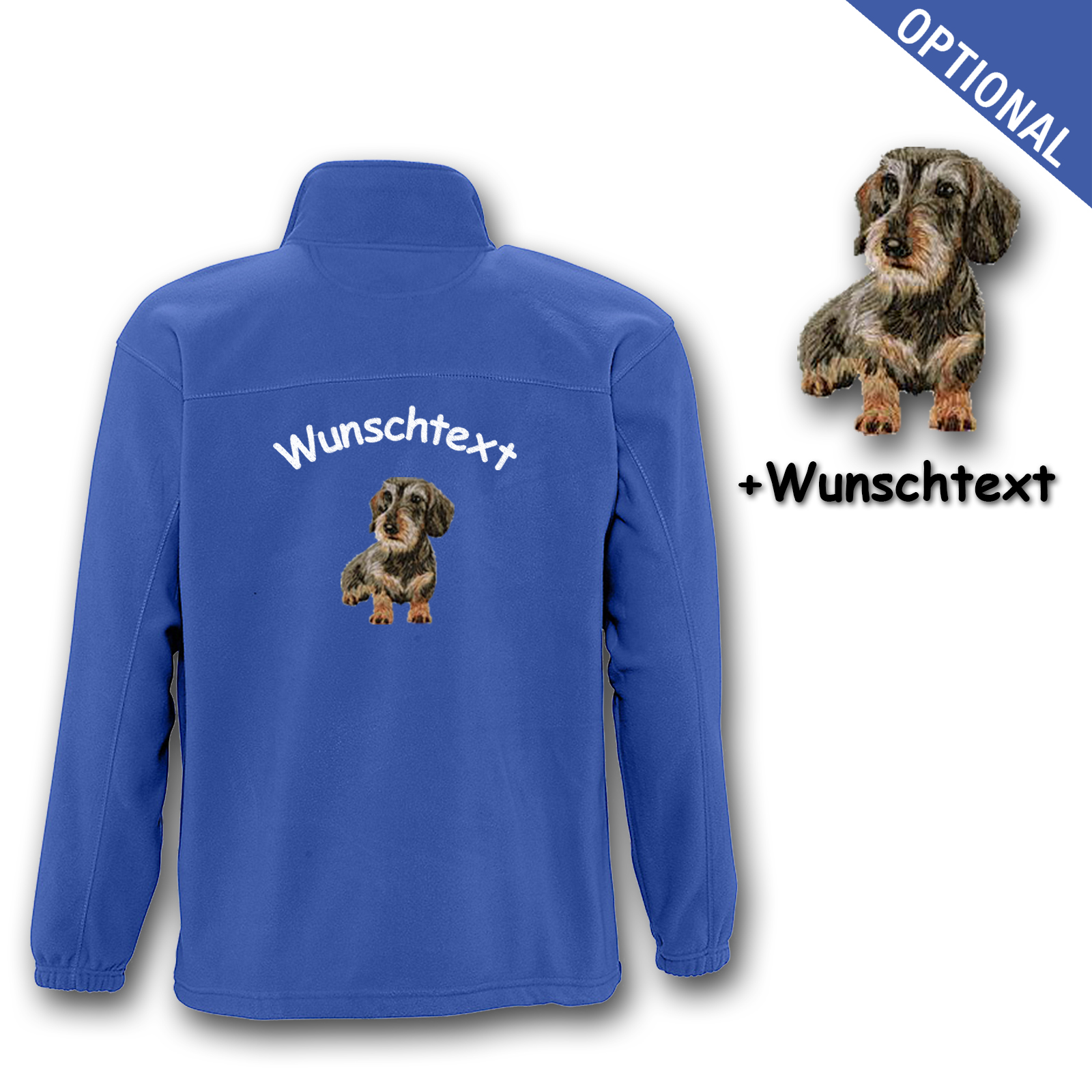 Fleecejacke Dackel – Bild 19