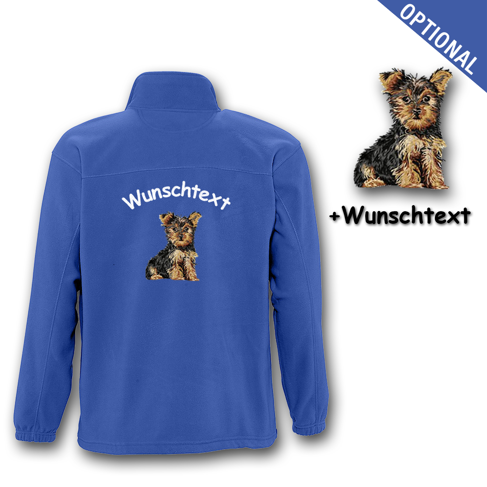 Fleecejacke Yorkshire Terrier – Bild 18