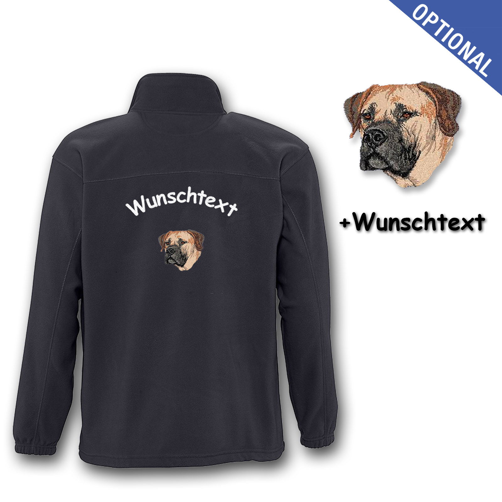 Kinder-Fleecejacke Boerboel – Bild 7