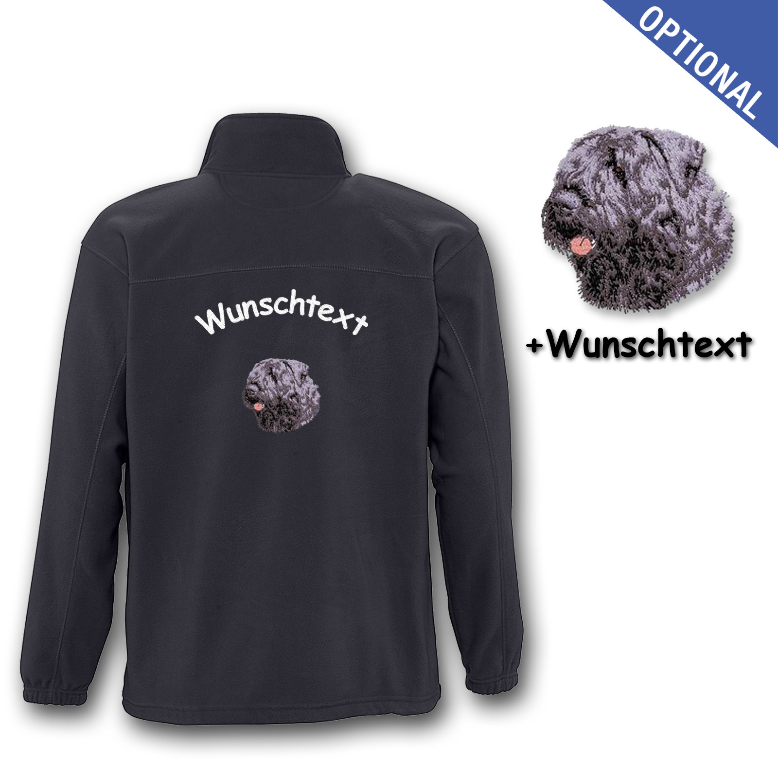 Kinder-Fleecejacke Bouvier des Flandres – Bild 7
