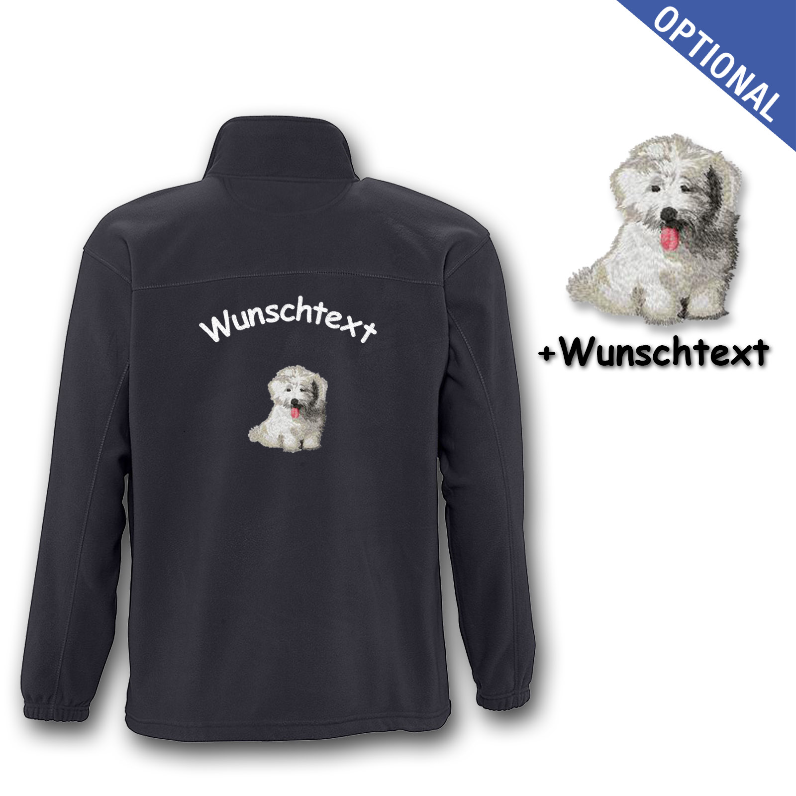 Kinder-Fleecejacke Coton de Tuléar – Bild 7