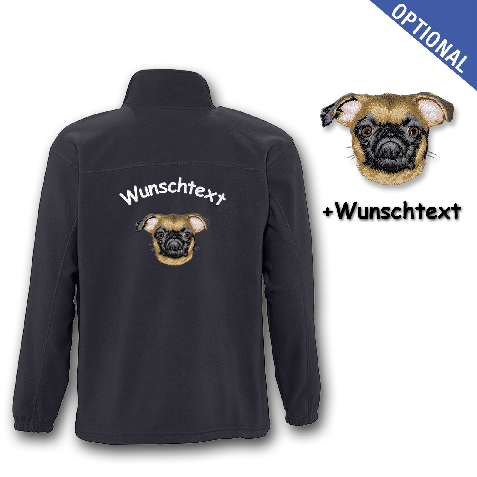 Kinder-Fleecejacke Kleiner Brabanter – Bild 7