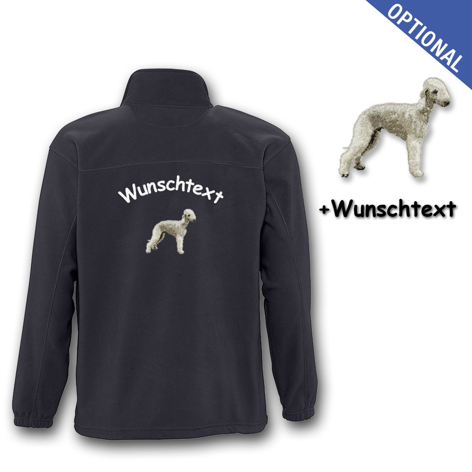 Kinder-Fleecejacke Bedlington – Bild 7