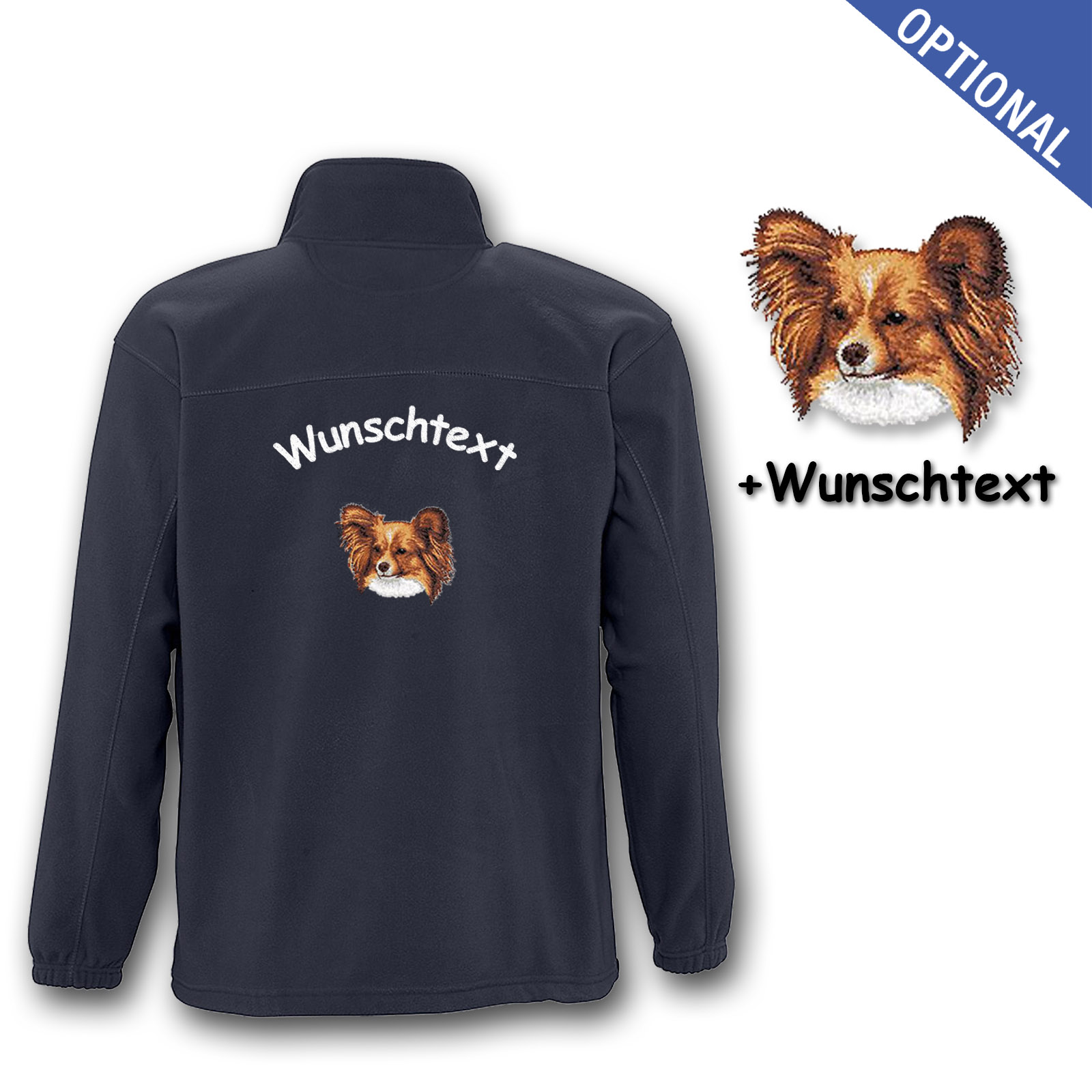 Kinder-Fleecejacke Papillon – Bild 7