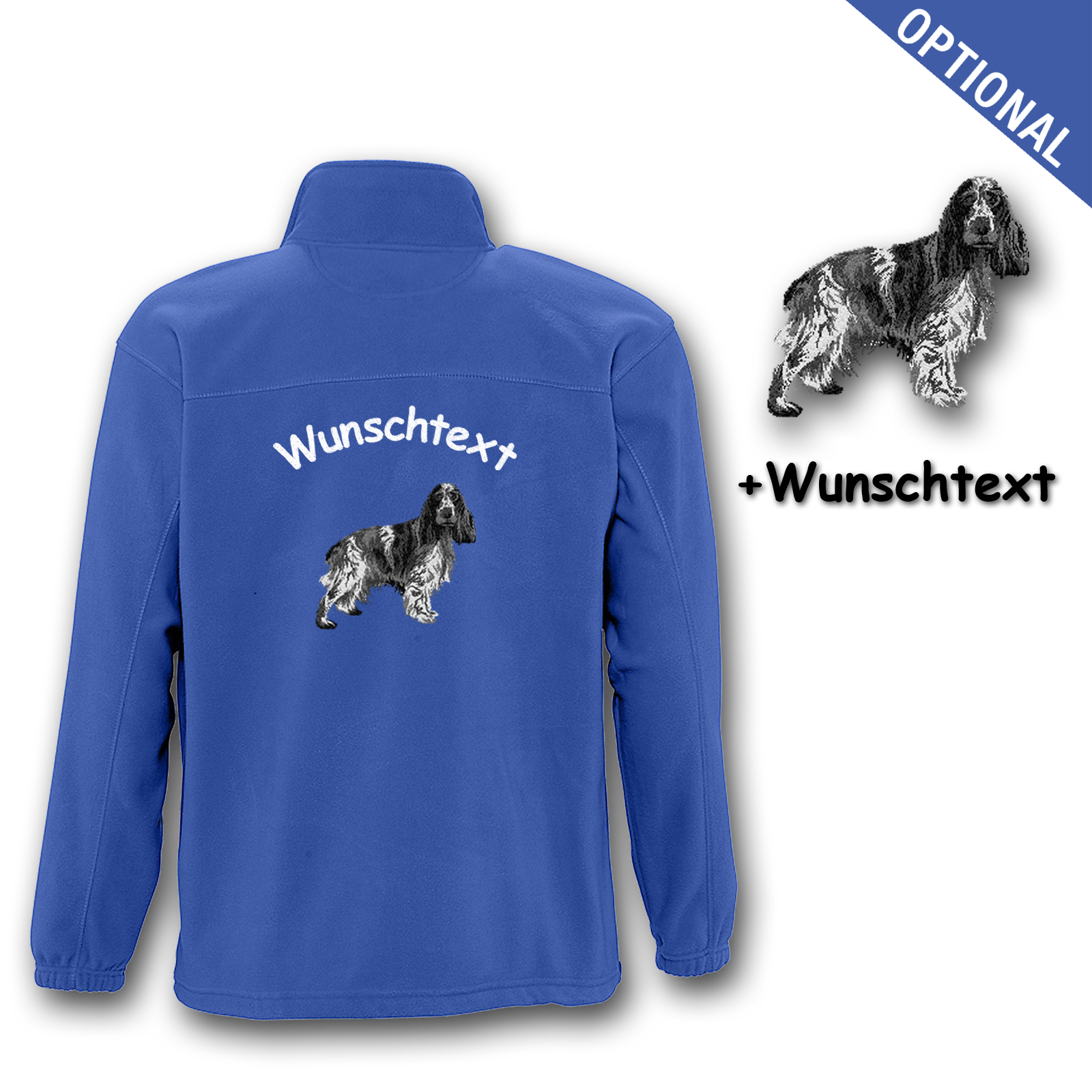 Fleecejacke English Cocker Spaniel – Bild 18