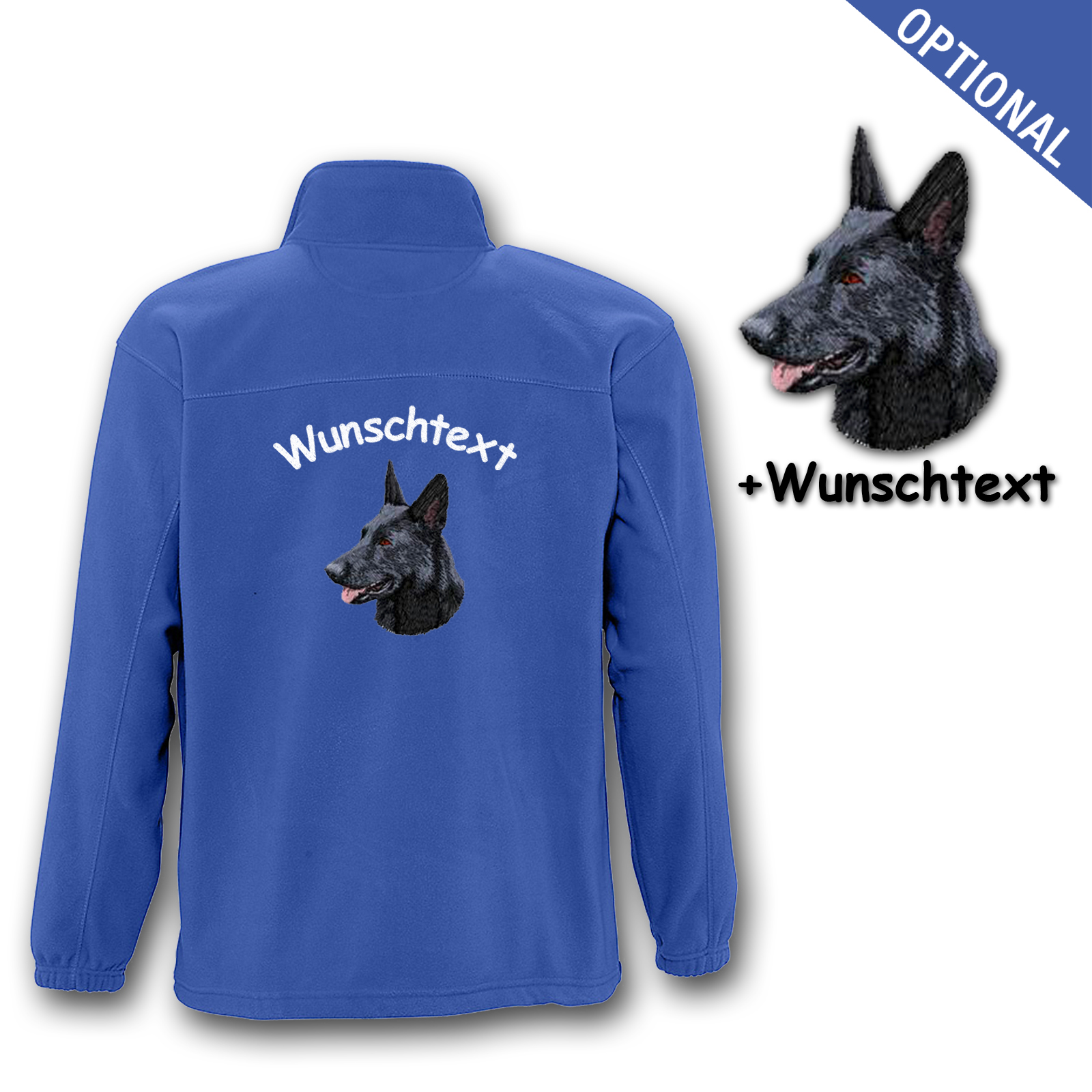 Fleecejacke Schäferhund – Bild 18