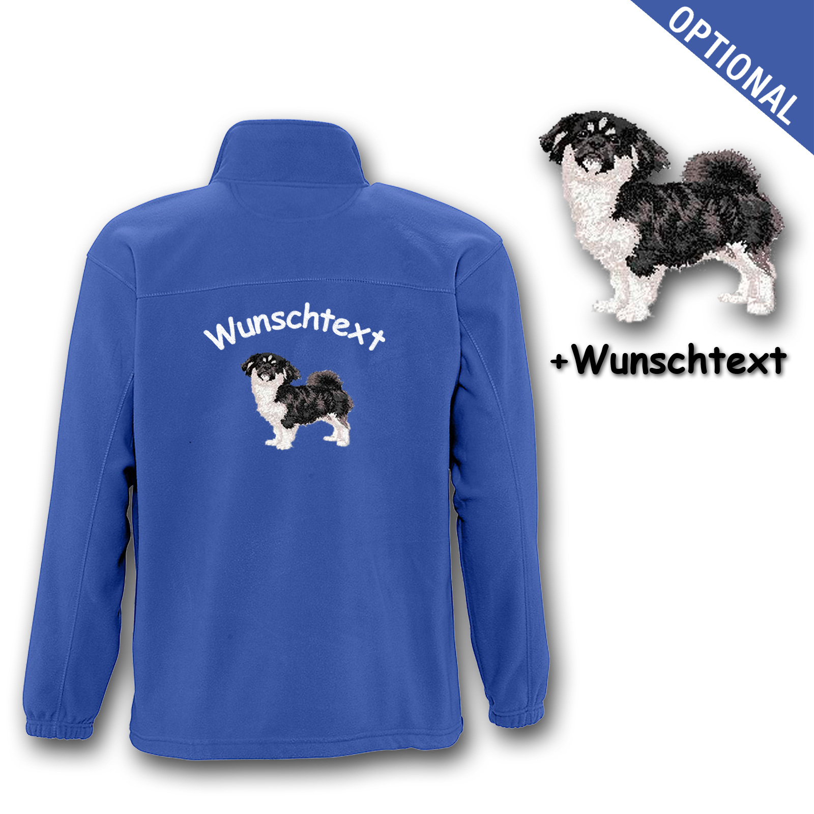 Fleecejacke Tibet Spaniel – Bild 18