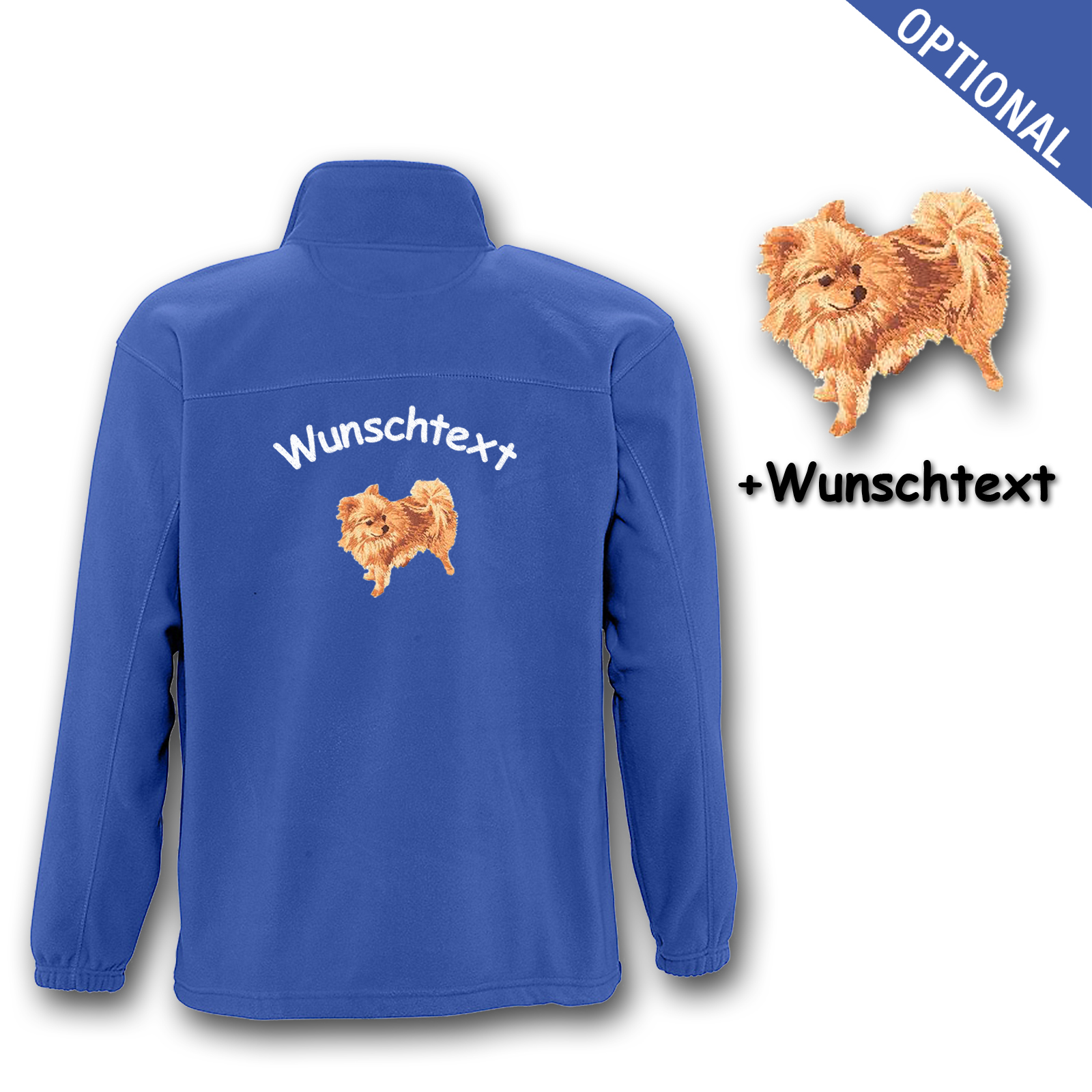 Fleecejacke Spitz – Bild 18