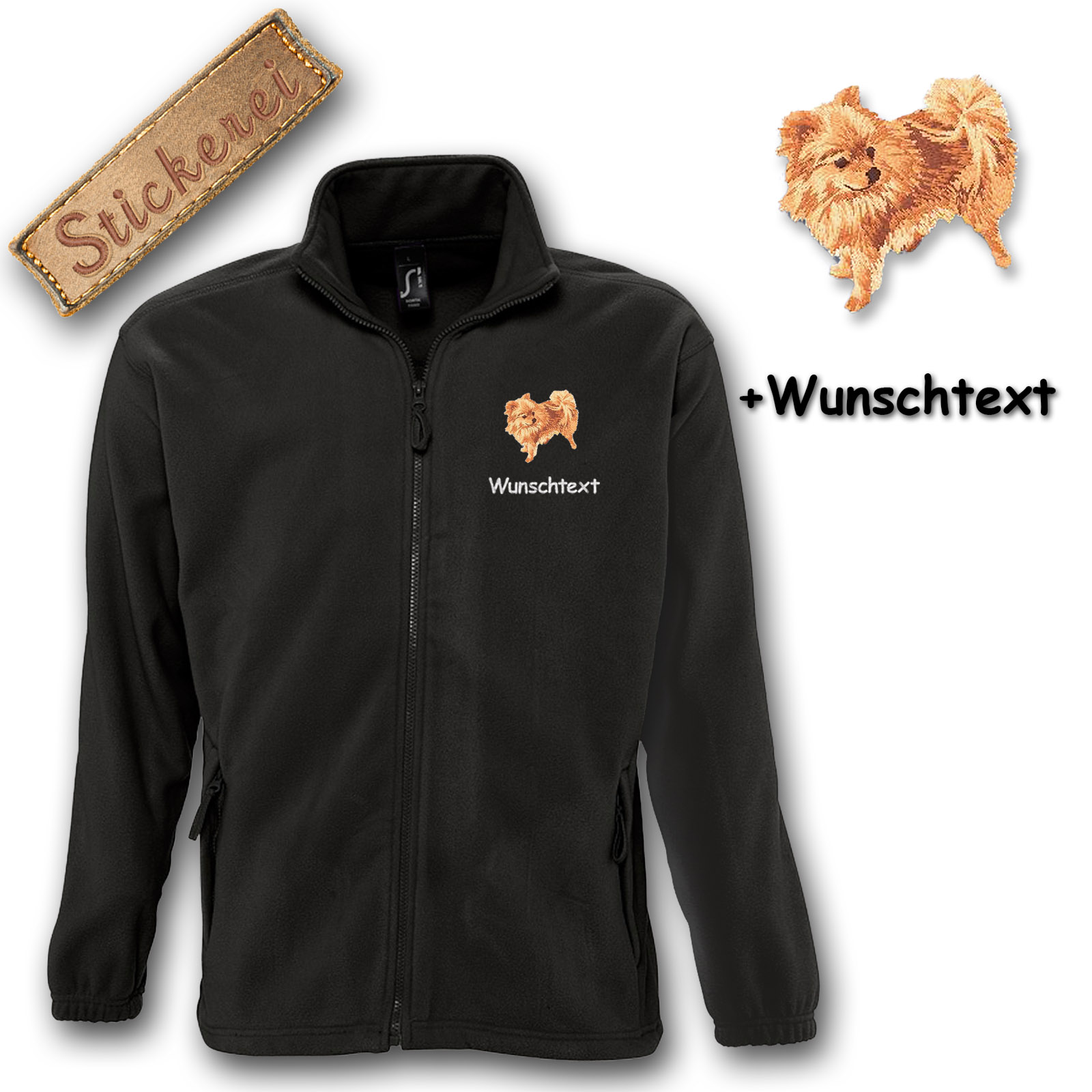 Fleecejacke Spitz – Bild 11