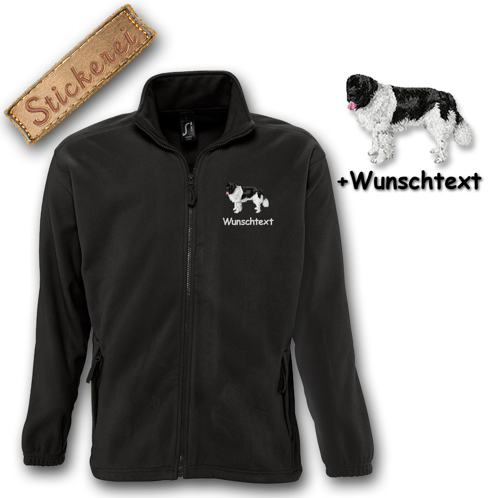 Fleecejacke Landseer – Bild 2