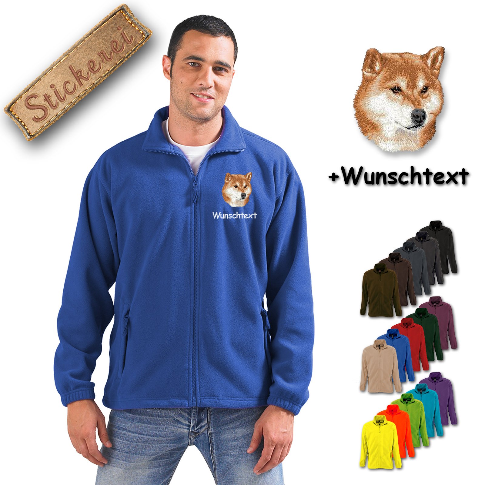 Fleecejacke Shiba