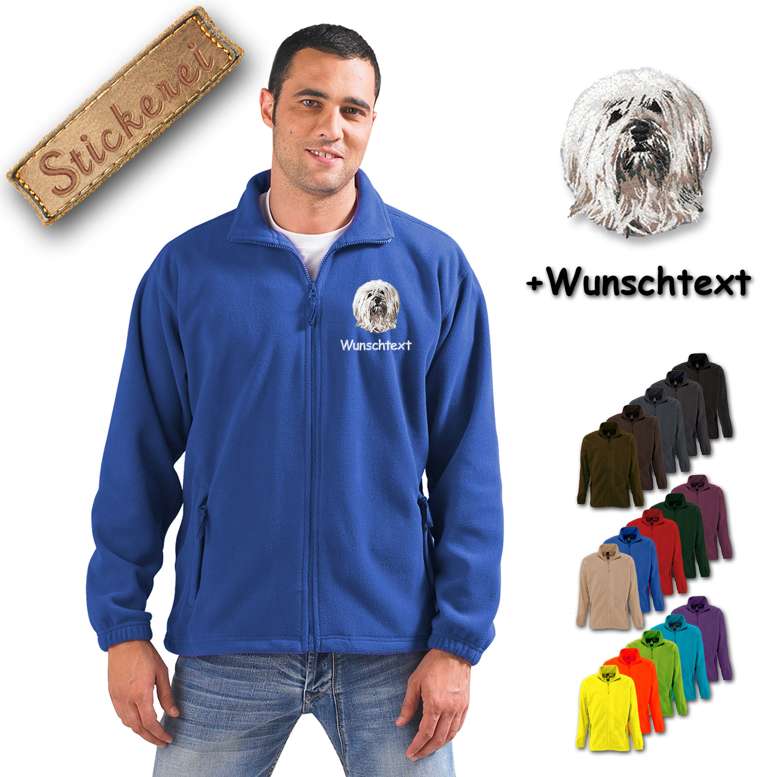 Fleecejacke Tibet Terrier