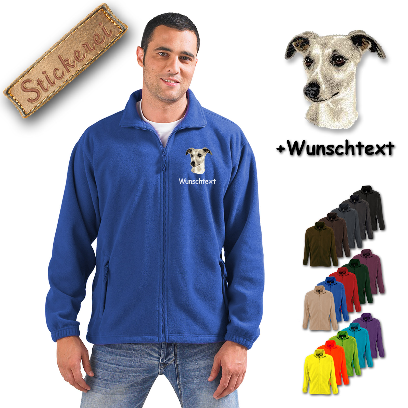 Fleecejacke Whippet