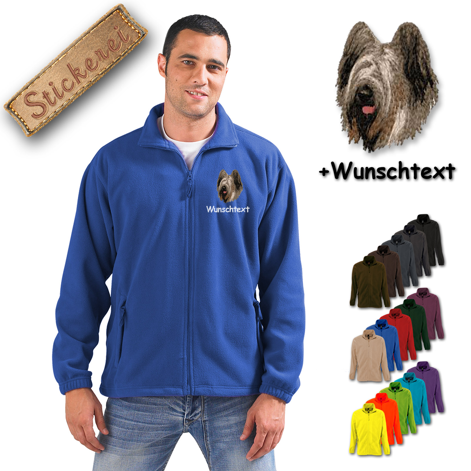 Fleecejacke Briard